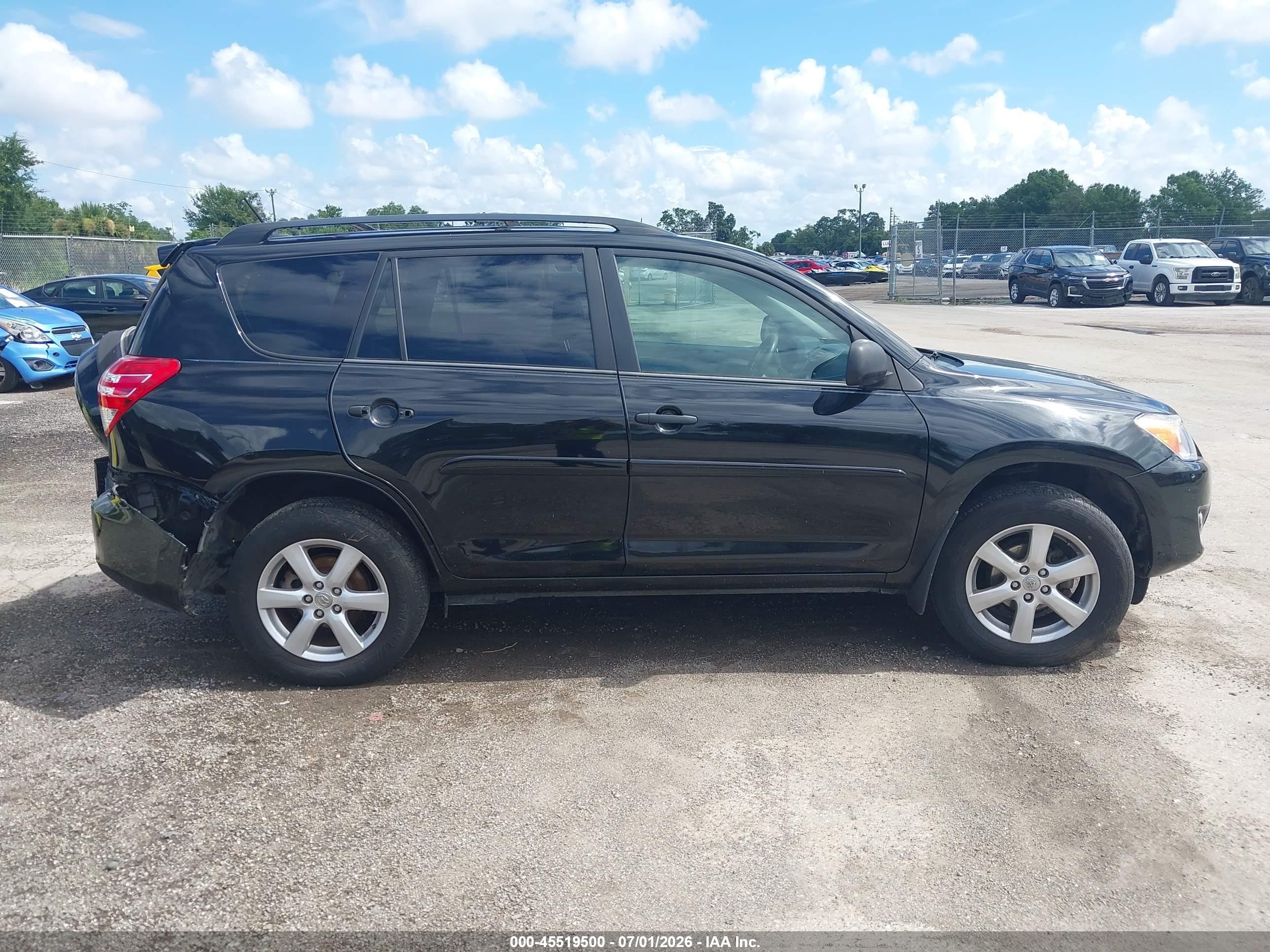 2012 Toyota Rav4   Black vin: 2T3ZF4DVXCW134789