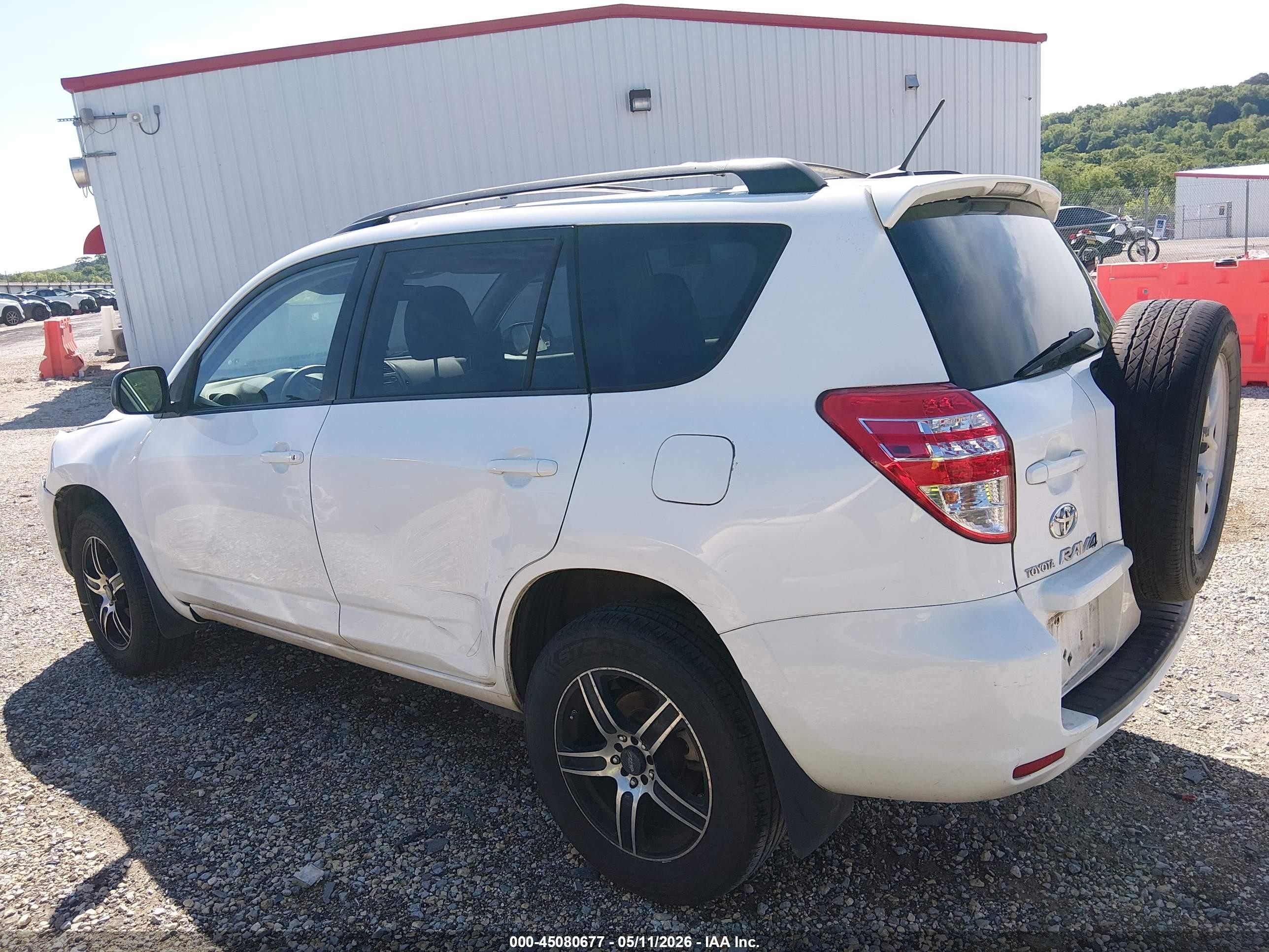 2012 Toyota Rav4   White vin: 2T3ZF4DVXCW143606