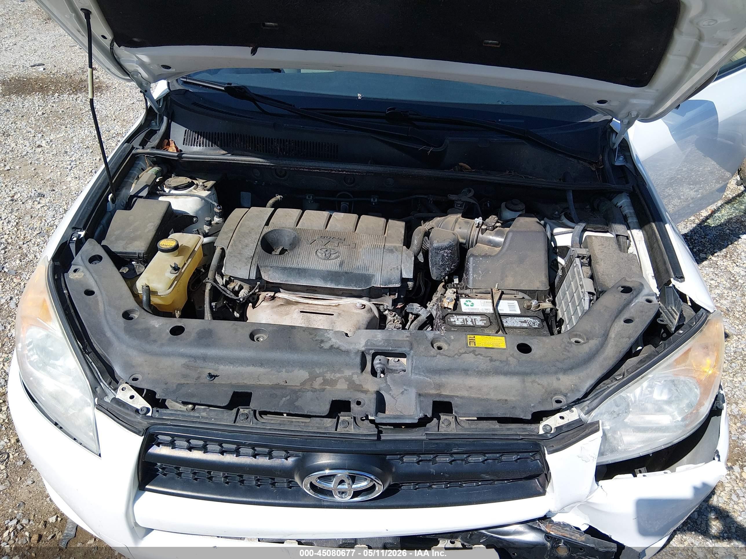2012 Toyota Rav4   White vin: 2T3ZF4DVXCW143606
