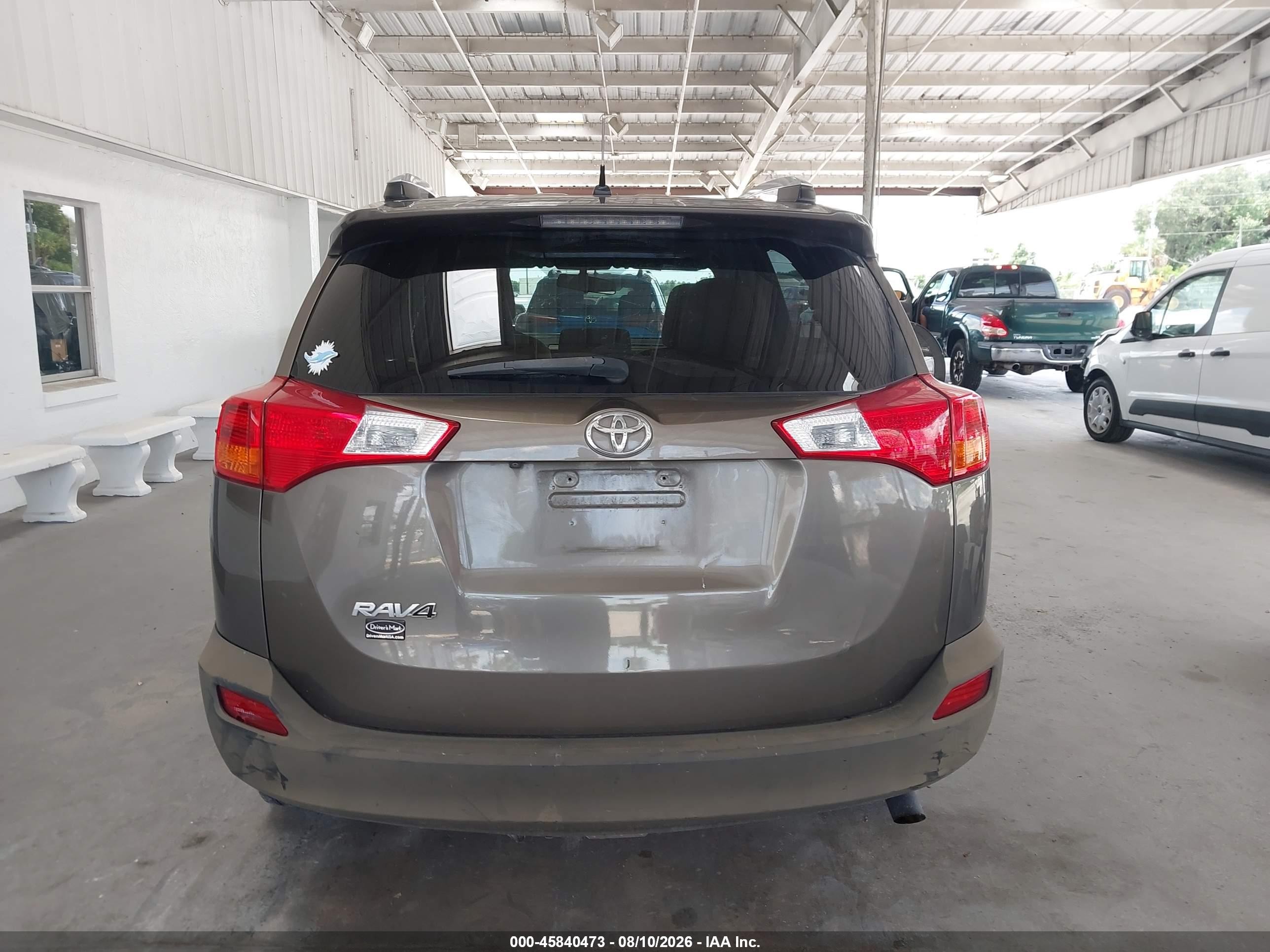 2013 Toyota Rav4 Le Brown vin: 2T3ZFREV0DW008499