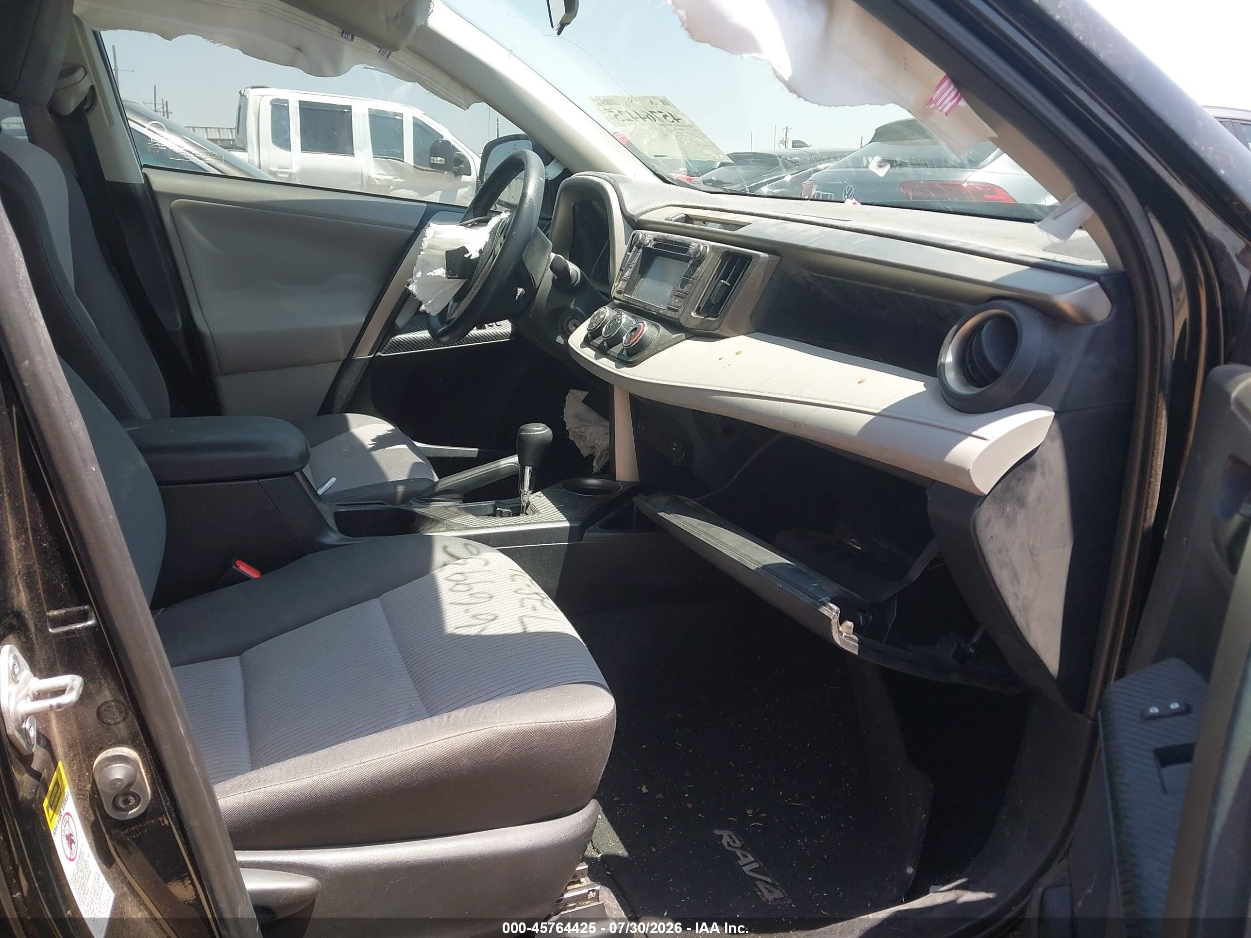 2013 Toyota Rav4 Le Blue vin: 2T3ZFREV0DW038408