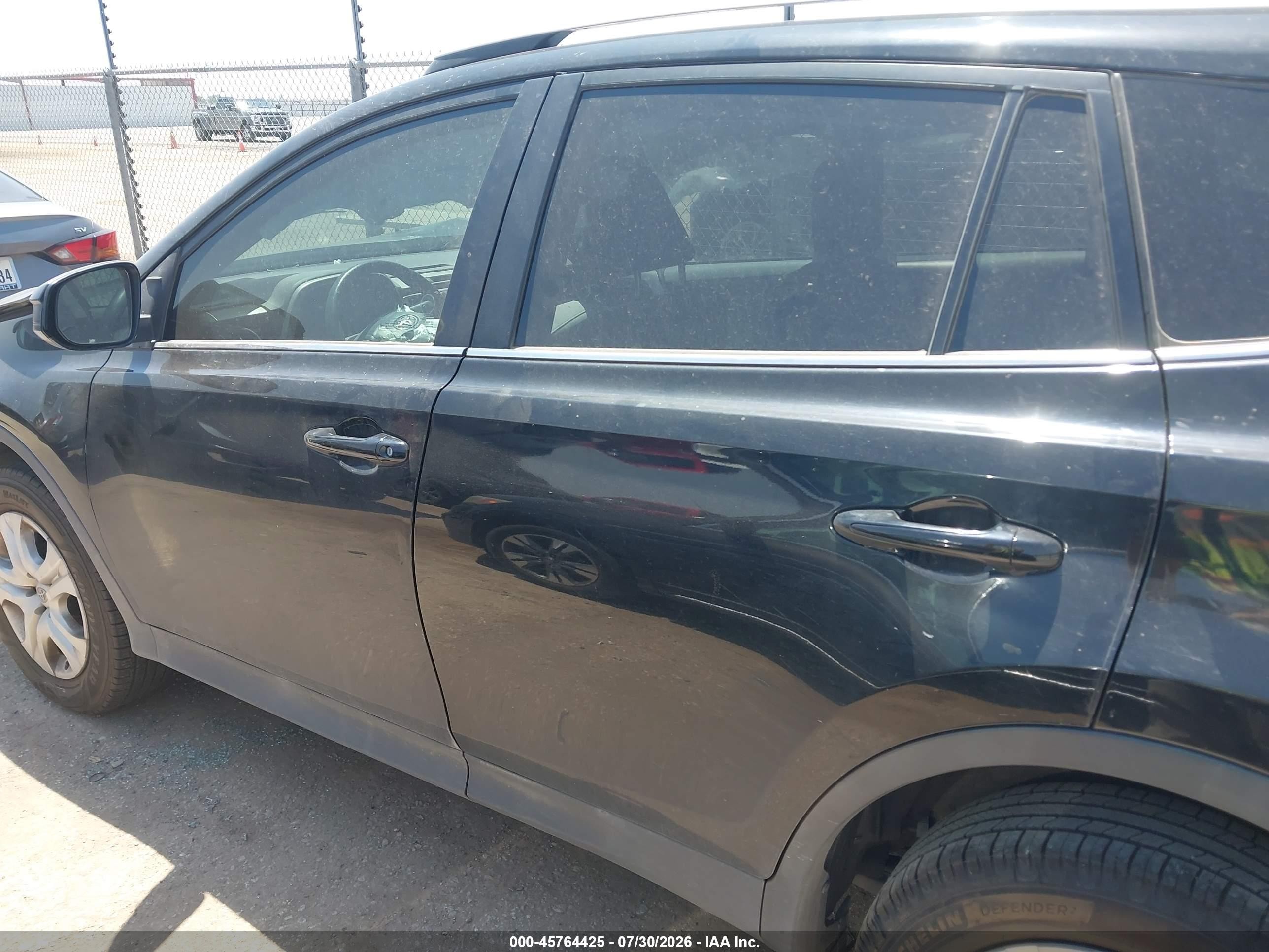 2013 Toyota Rav4 Le Blue vin: 2T3ZFREV0DW038408