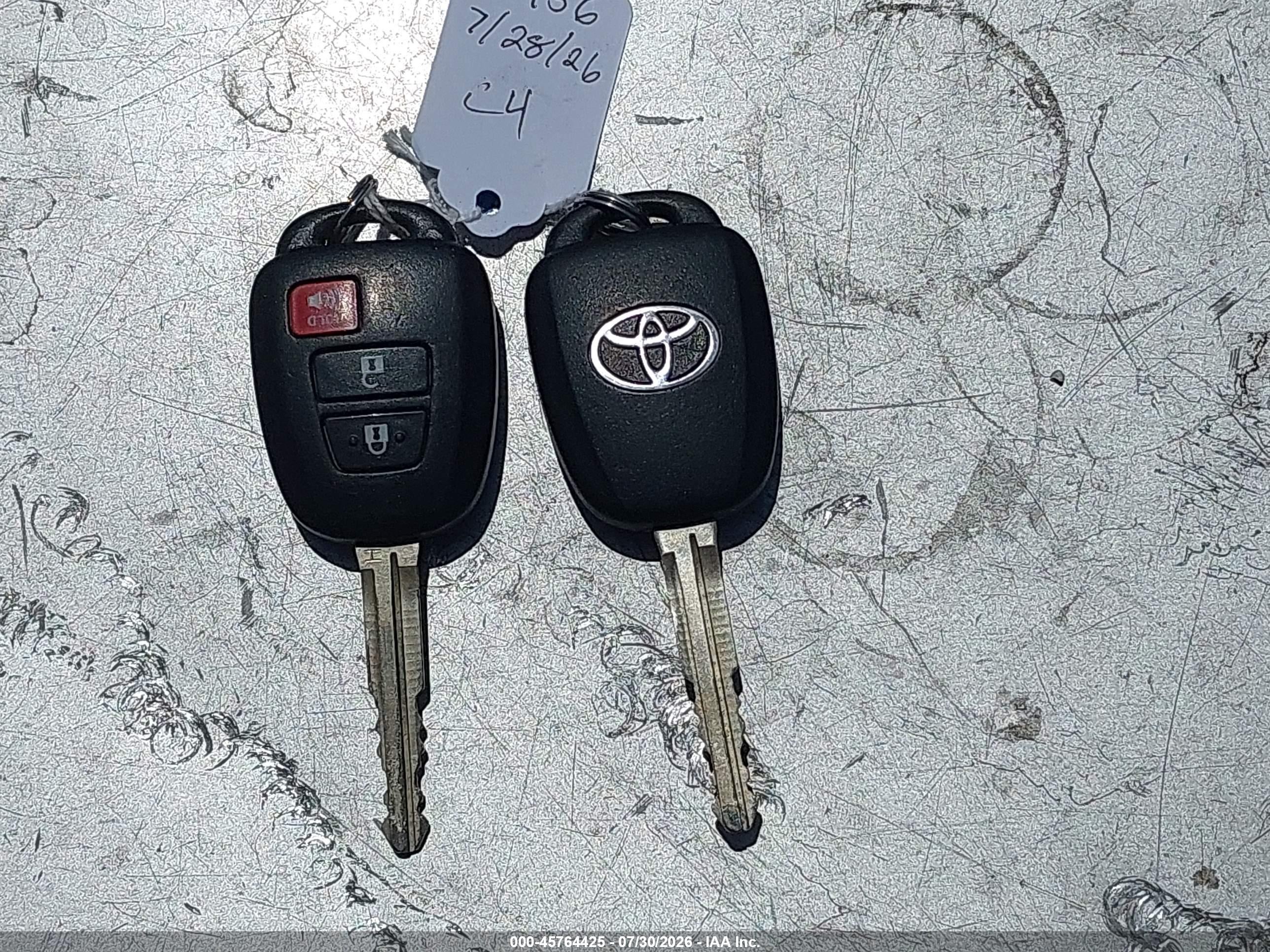 2013 Toyota Rav4 Le Blue vin: 2T3ZFREV0DW038408