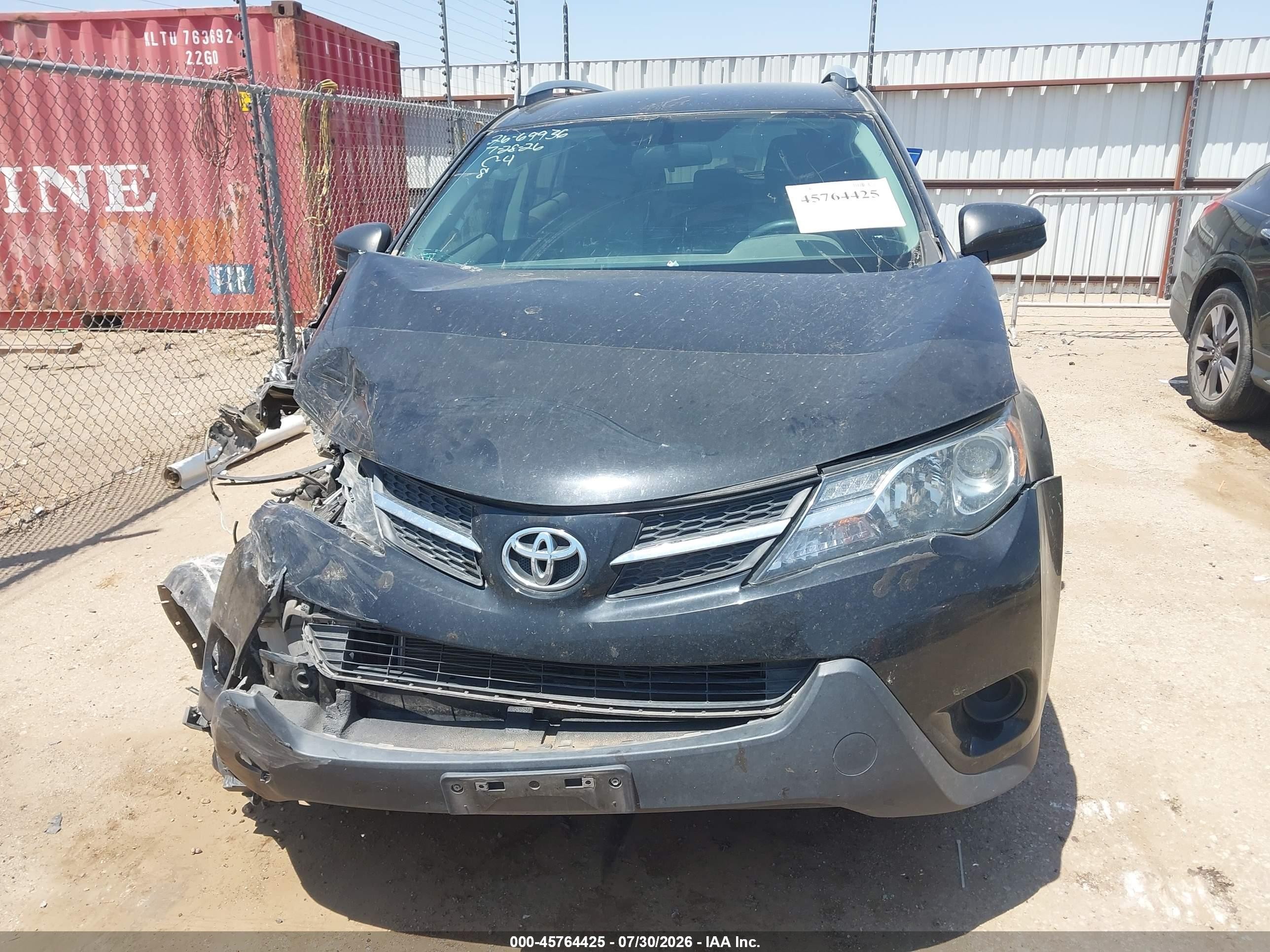 2013 Toyota Rav4 Le Blue vin: 2T3ZFREV0DW038408