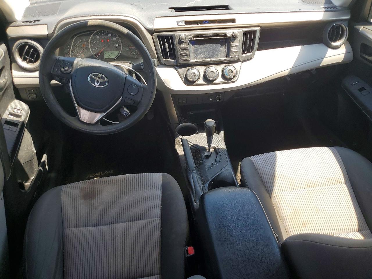 2013 Toyota Rav4 Le White vin: 2T3ZFREV0DW039090
