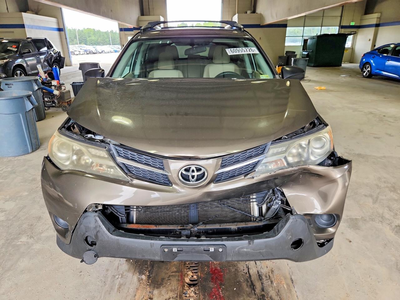 2013 Toyota Rav4 Le Gray vin: 2T3ZFREV0DW065446
