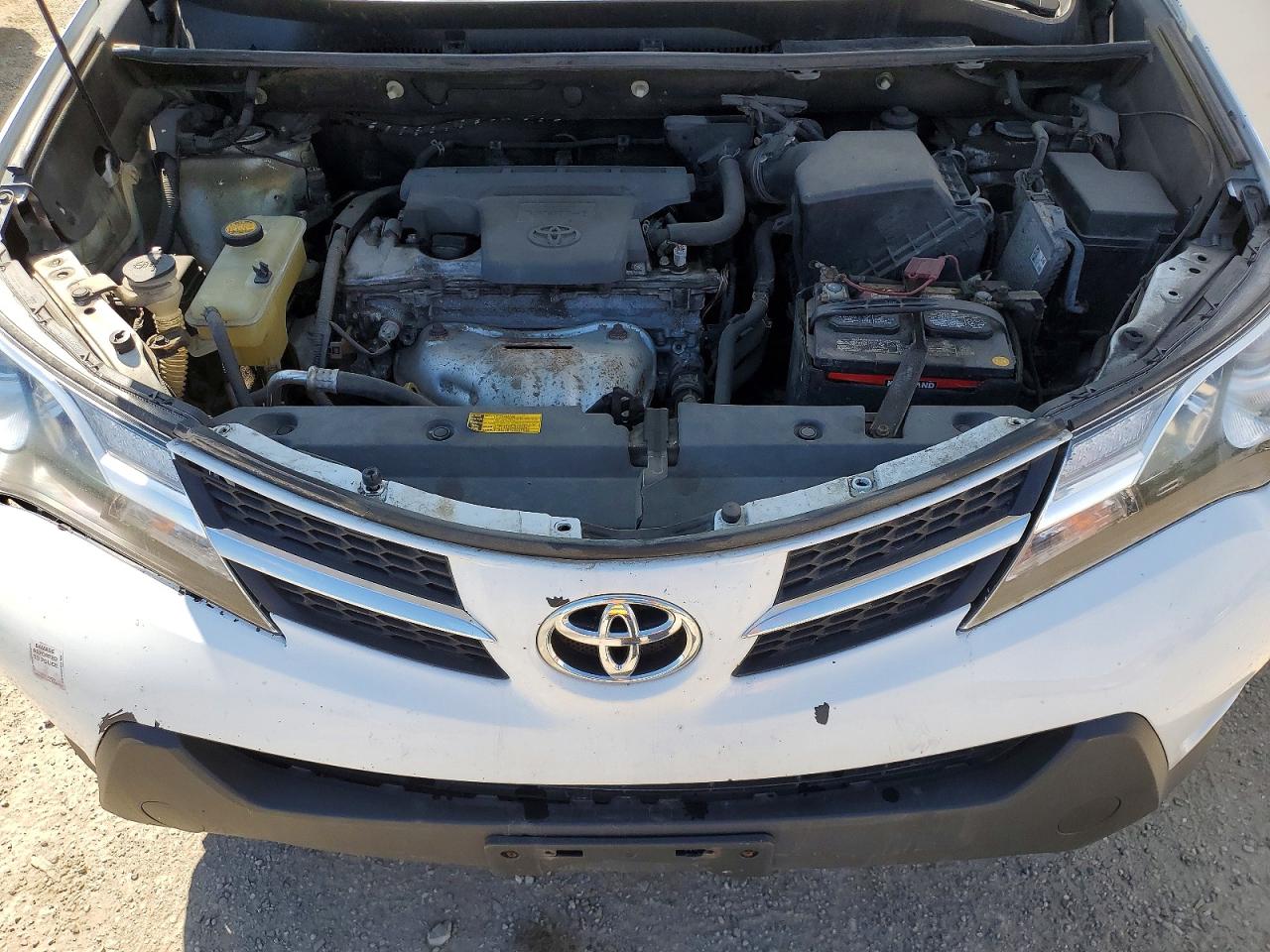 2014 Toyota Rav4 Le White vin: 2T3ZFREV0EW082989