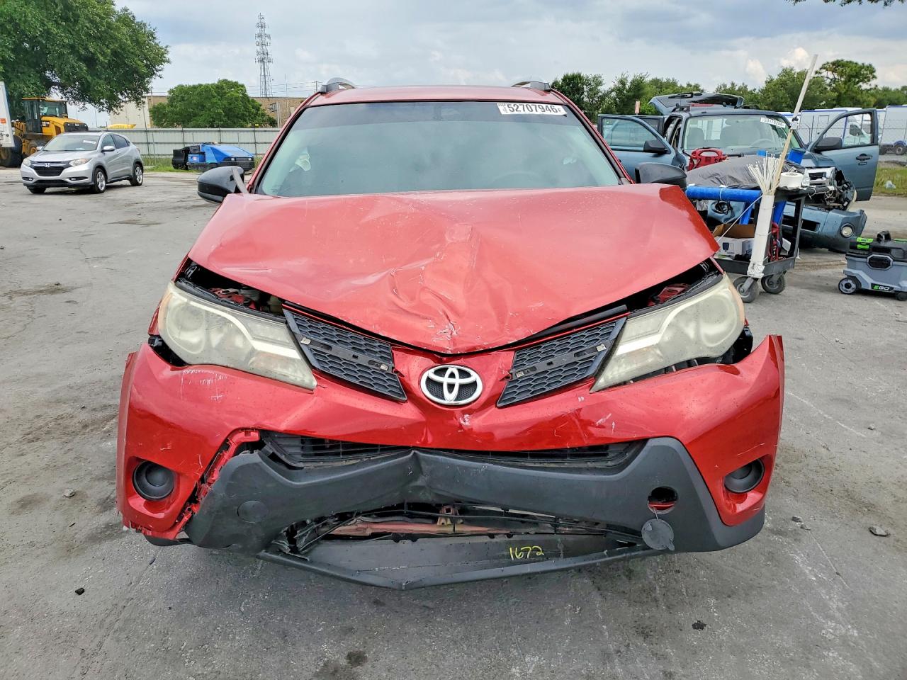 2014 Toyota Rav4 Le Red vin: 2T3ZFREV0EW093393
