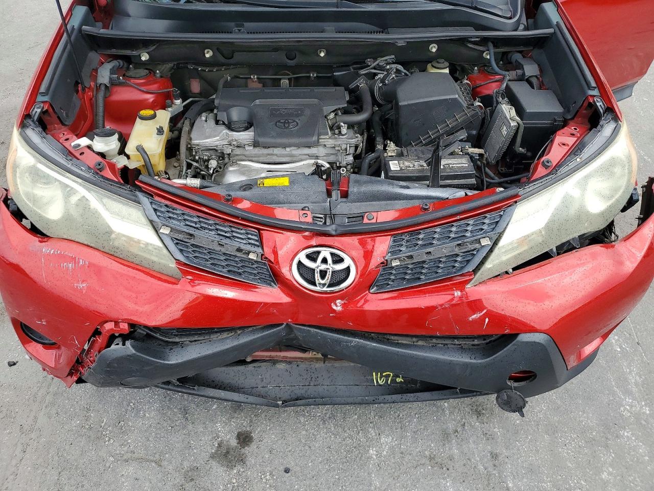 2014 Toyota Rav4 Le Red vin: 2T3ZFREV0EW093393