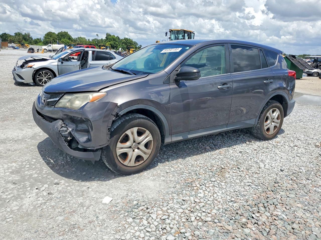 2015 Toyota Rav4 Le Серый vin: 2T3ZFREV0FW171222