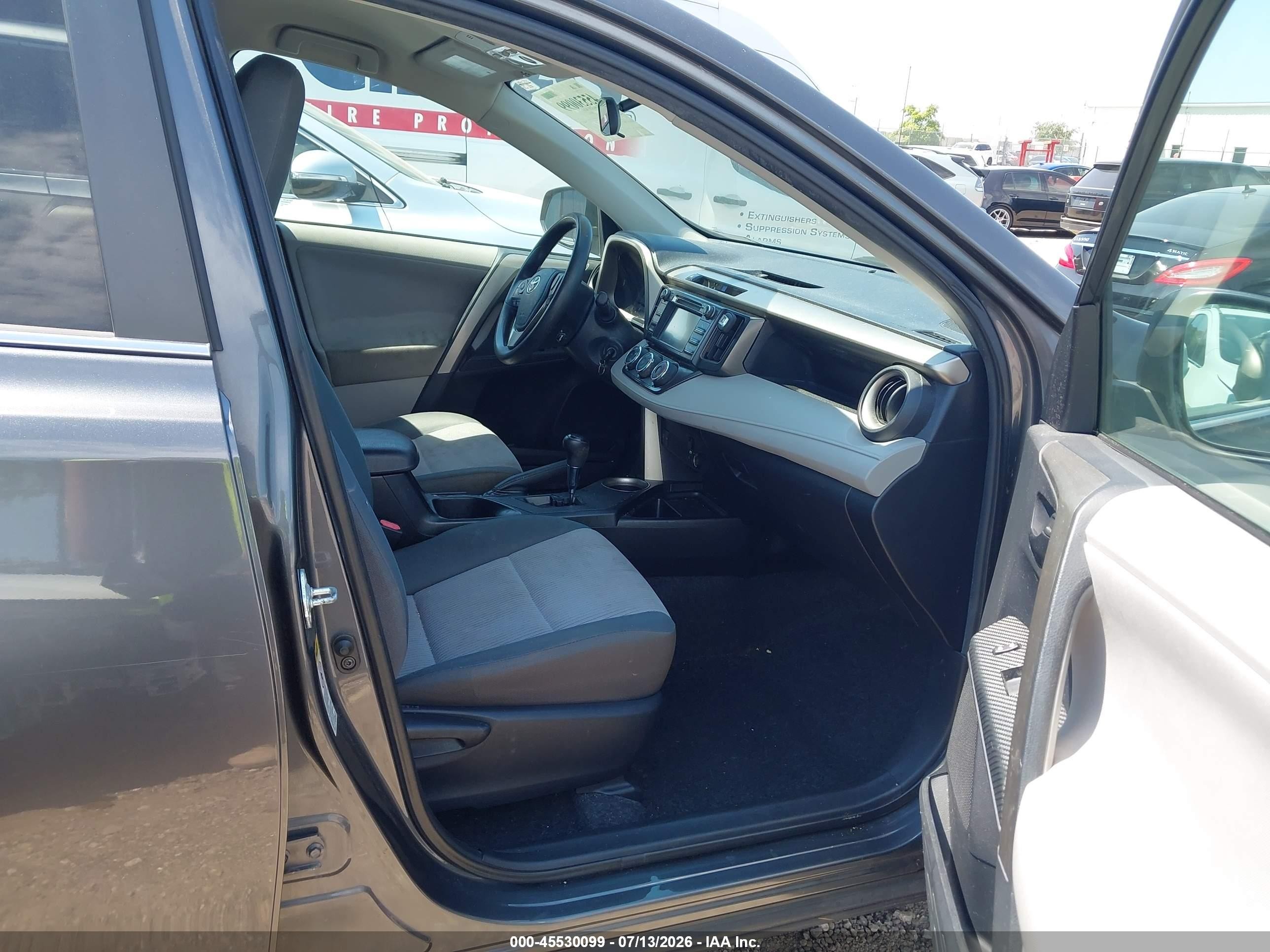 2013 Toyota Rav4 Le Blue vin: 2T3ZFREV1DW009743