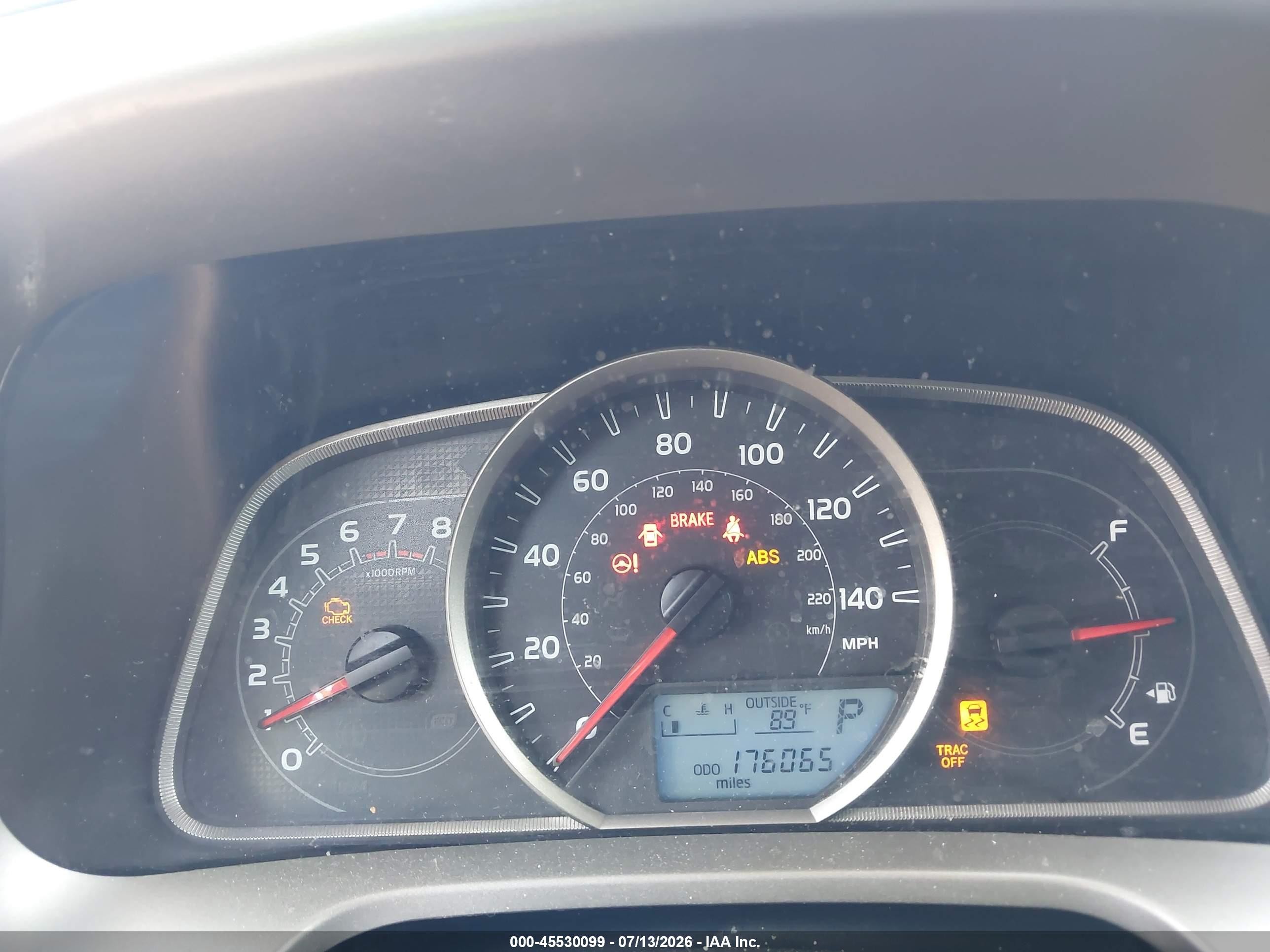 2013 Toyota Rav4 Le Blue vin: 2T3ZFREV1DW009743