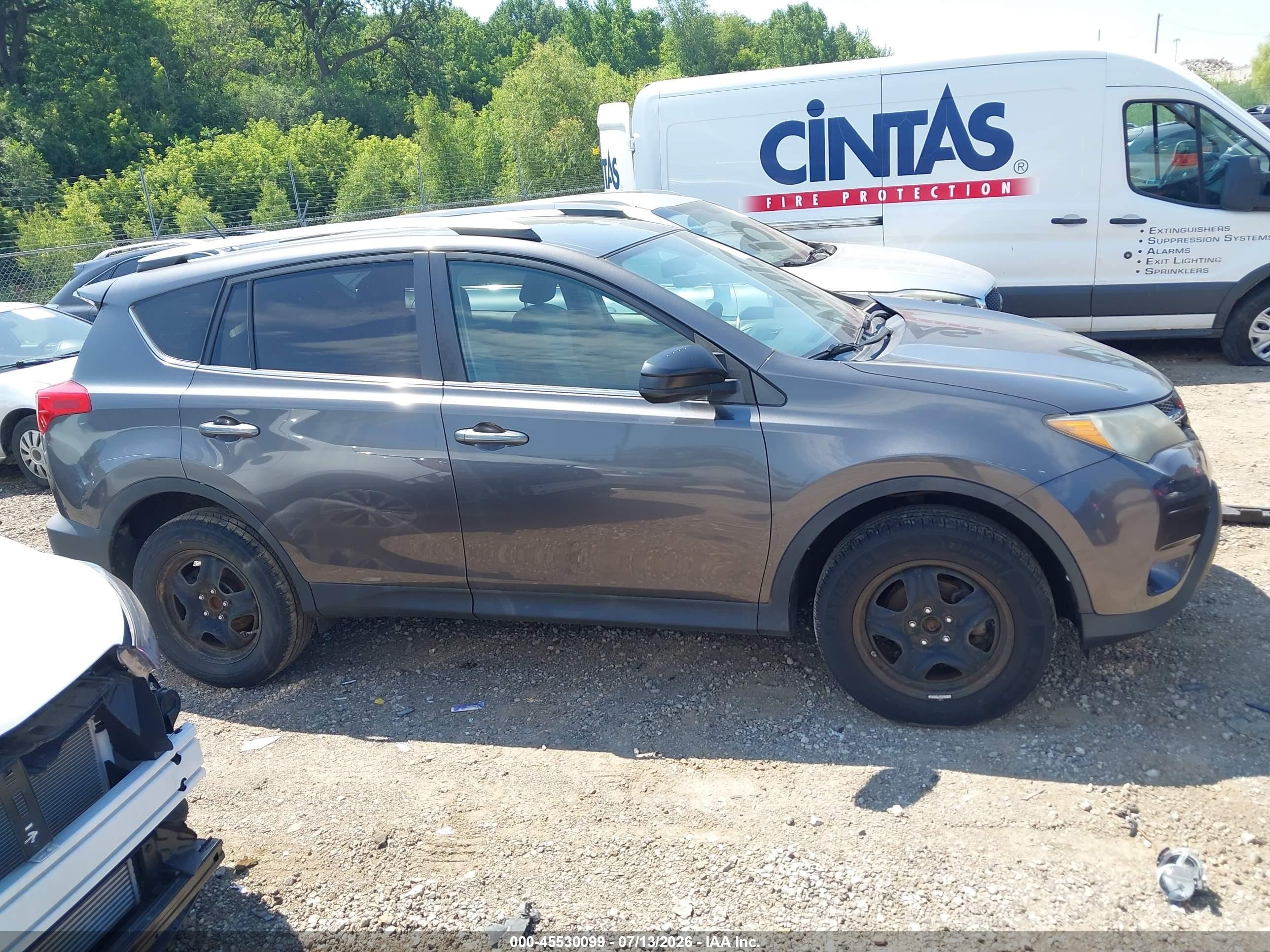 2013 Toyota Rav4 Le Blue vin: 2T3ZFREV1DW009743