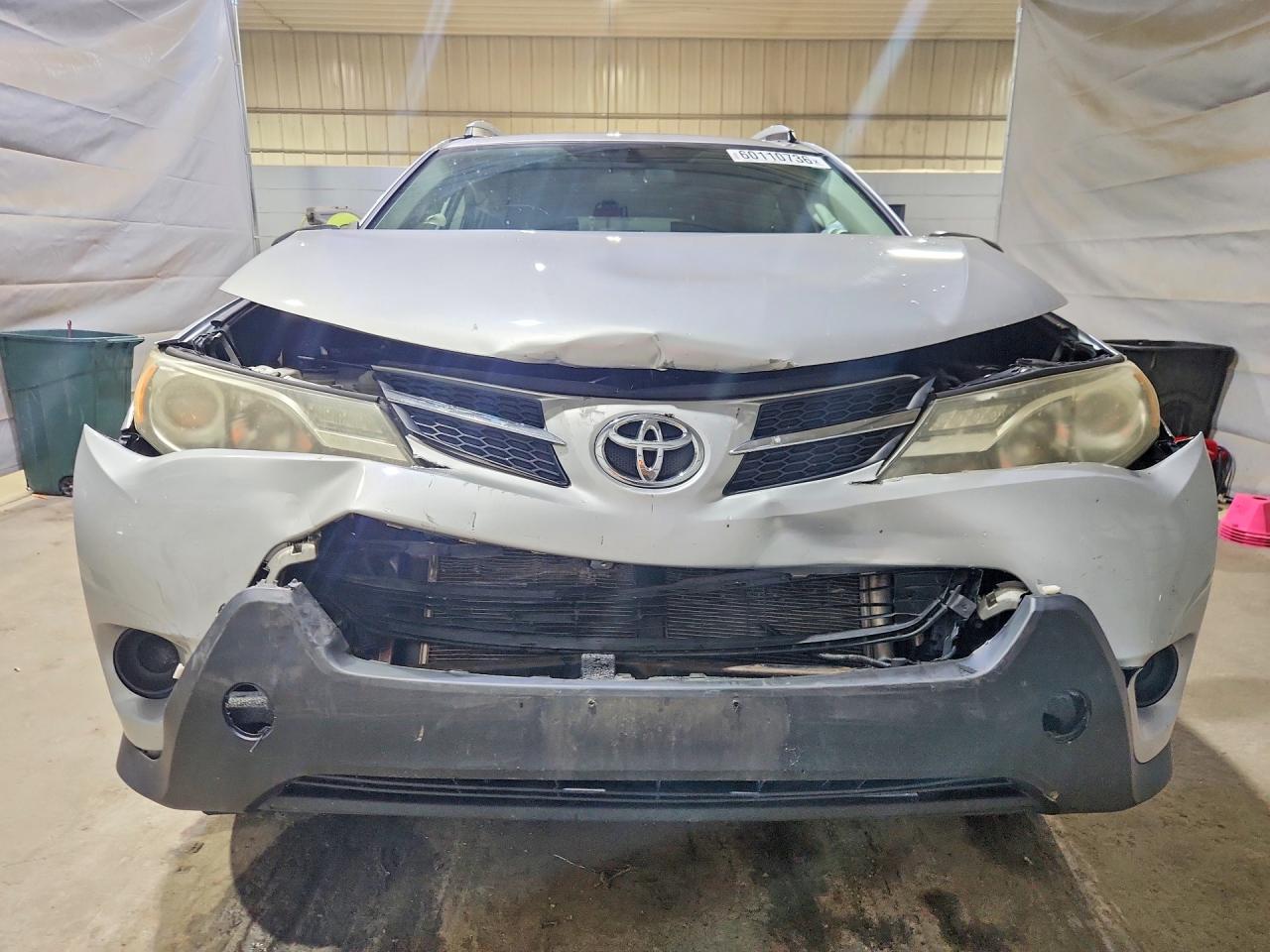 2013 Toyota Rav4 Le Silver vin: 2T3ZFREV1DW013906