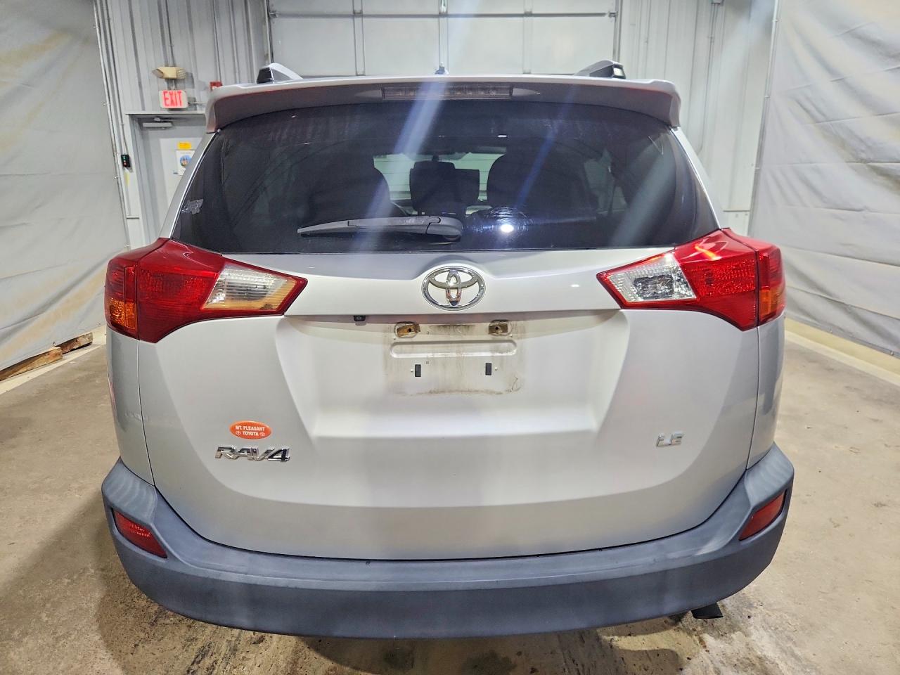 2013 Toyota Rav4 Le Silver vin: 2T3ZFREV1DW013906