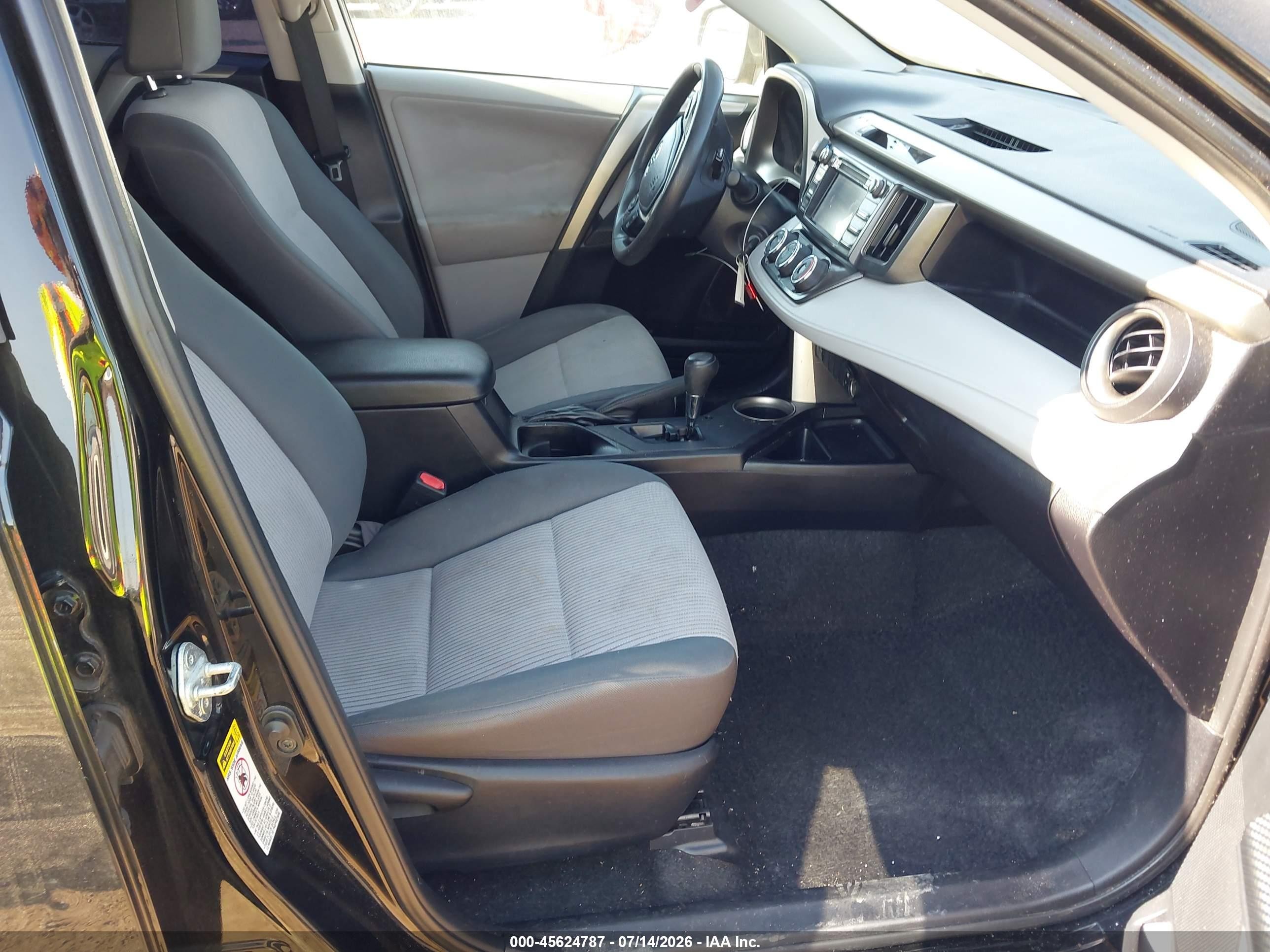 2013 Toyota Rav4 Le Black vin: 2T3ZFREV1DW027045