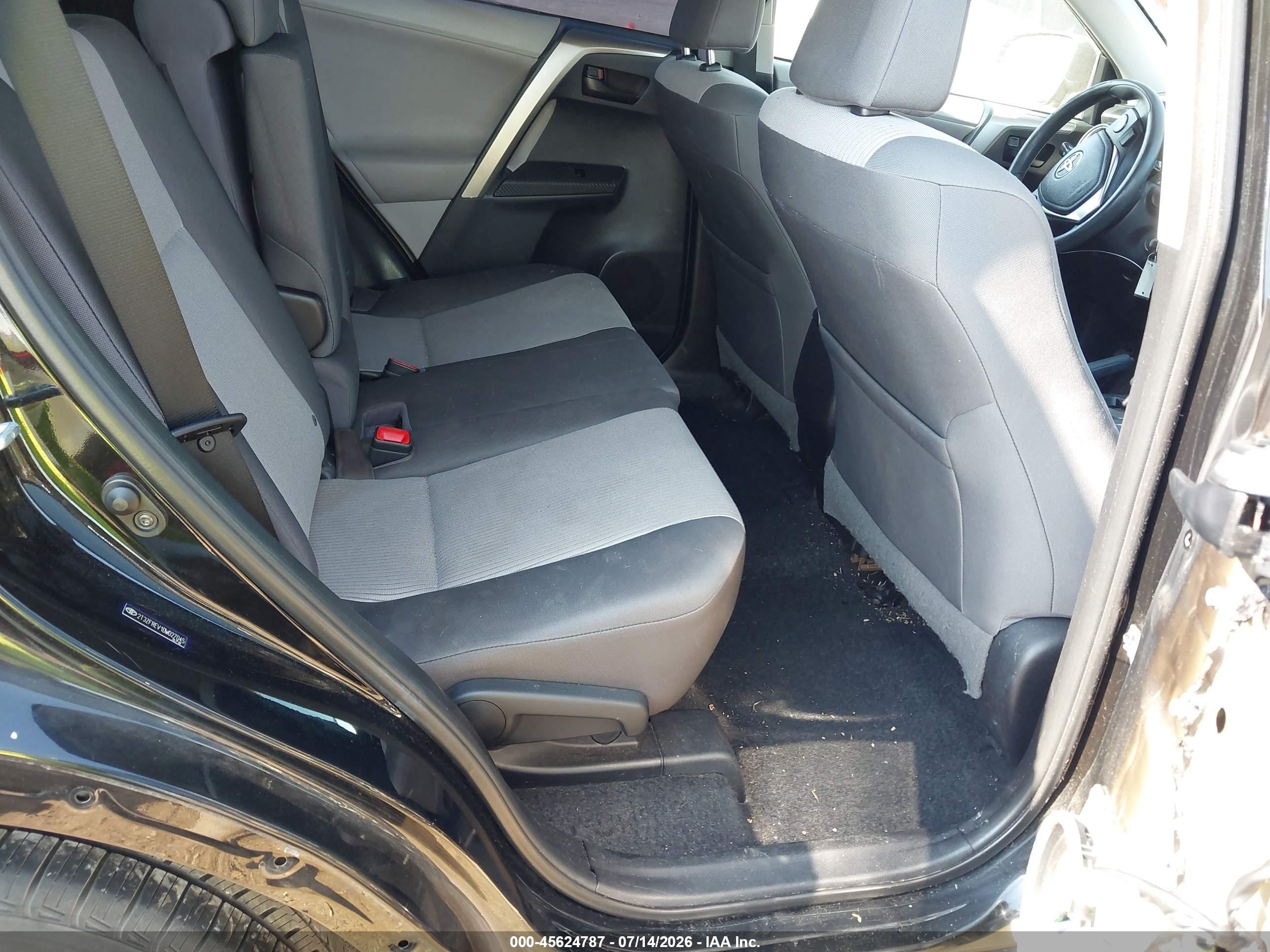 2013 Toyota Rav4 Le Black vin: 2T3ZFREV1DW027045