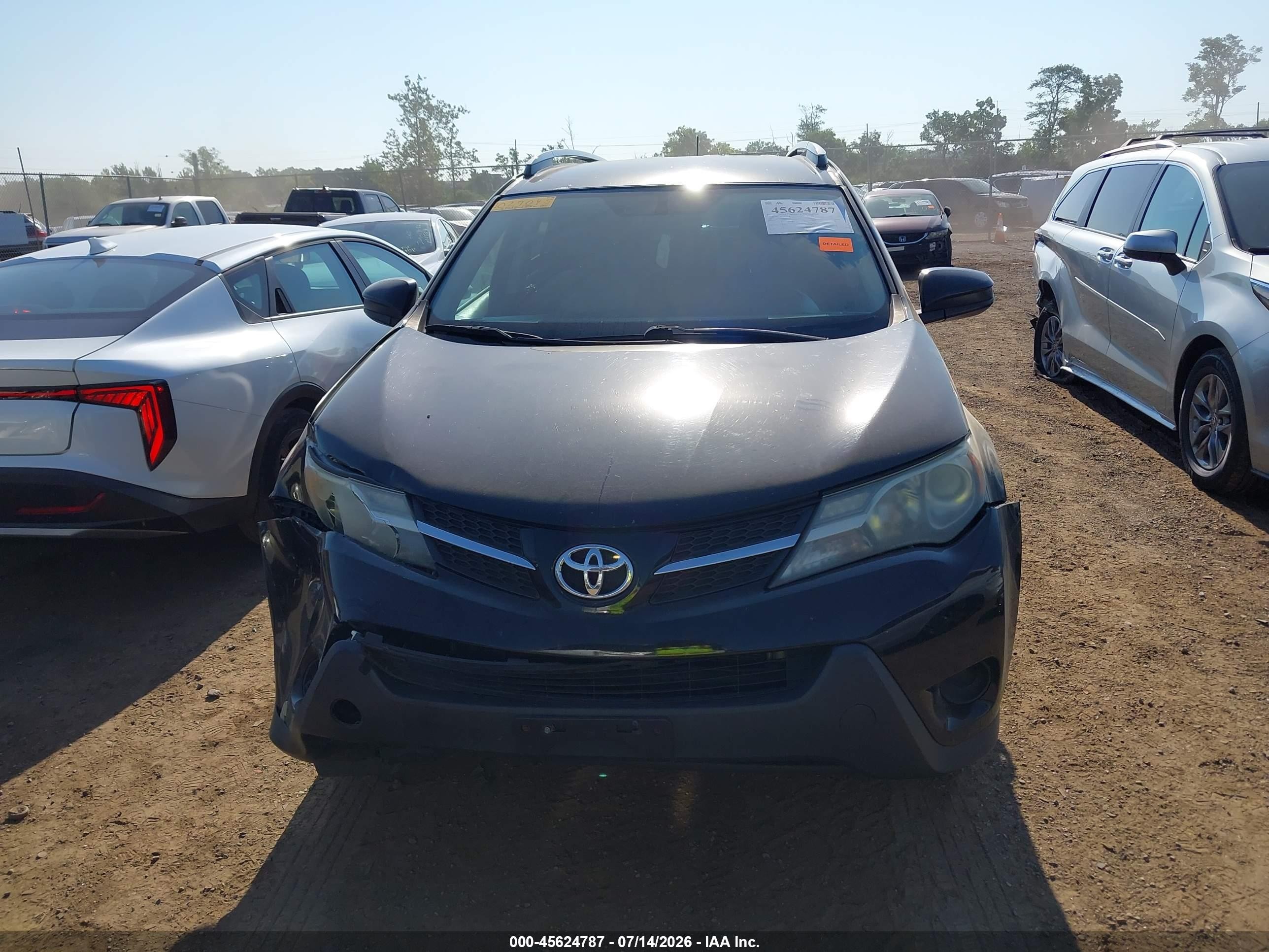 2013 Toyota Rav4 Le Black vin: 2T3ZFREV1DW027045
