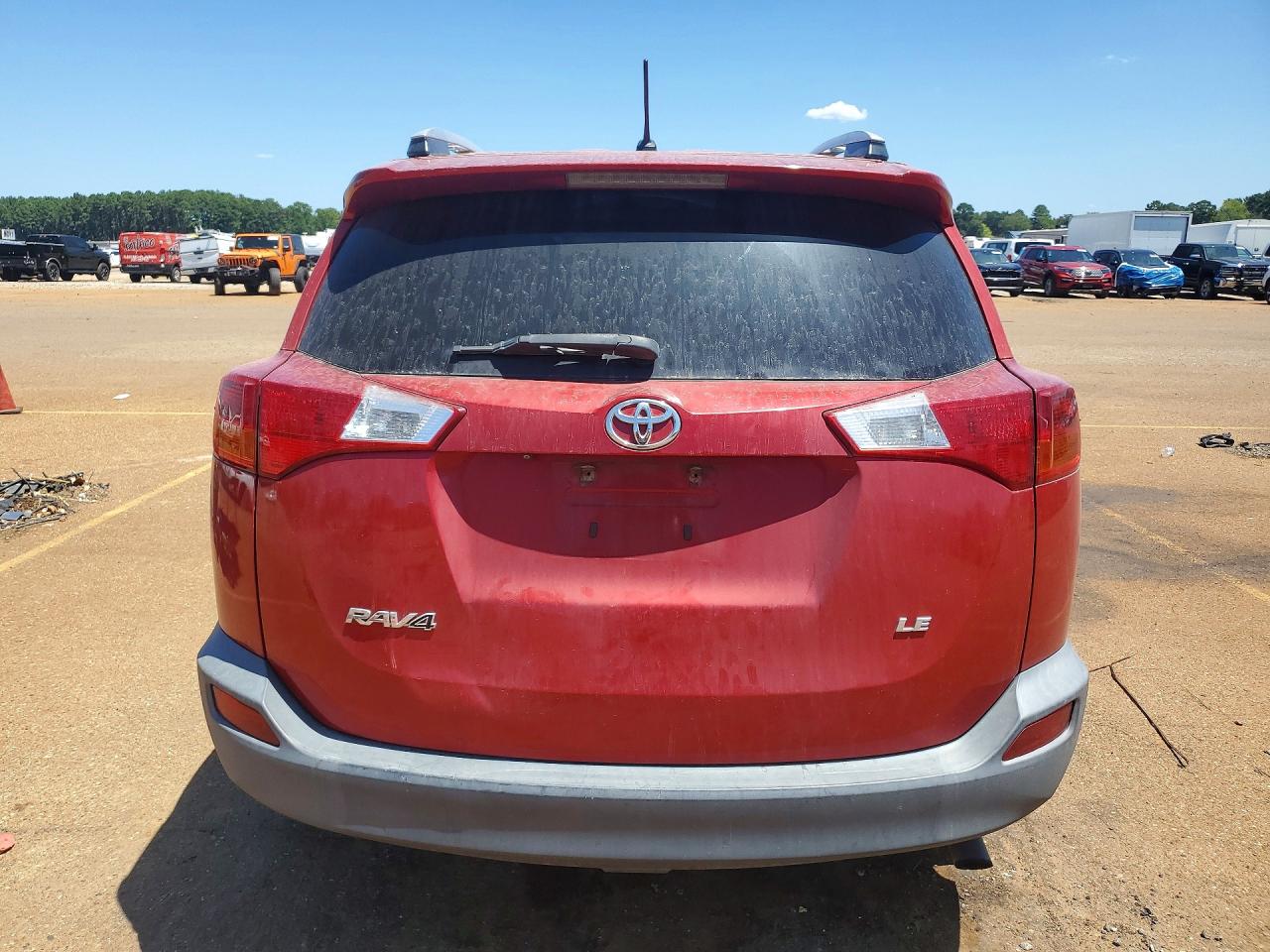 2013 Toyota Rav4 Le Red vin: 2T3ZFREV1DW033945