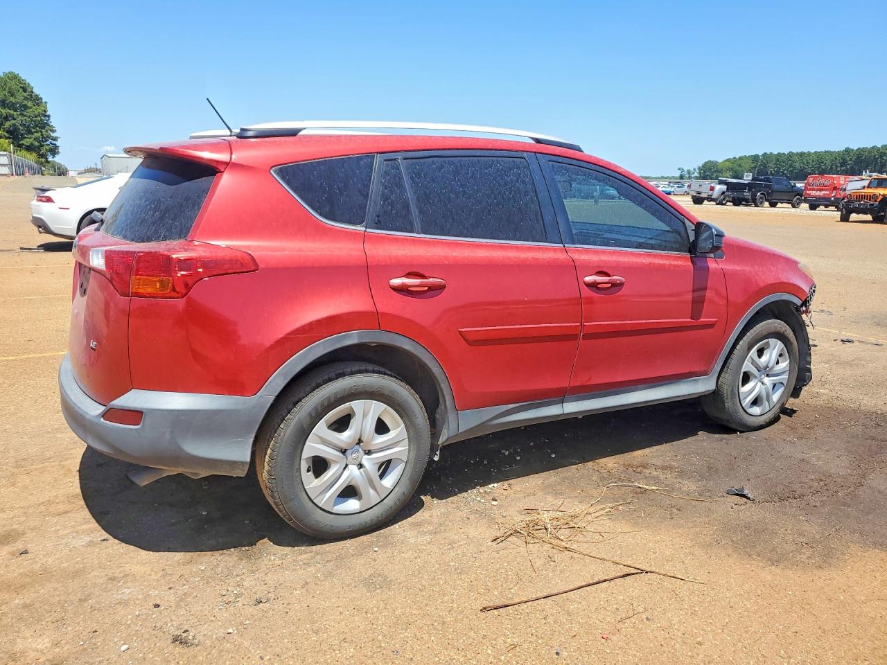 2013 Toyota Rav4 Le Red vin: 2T3ZFREV1DW033945