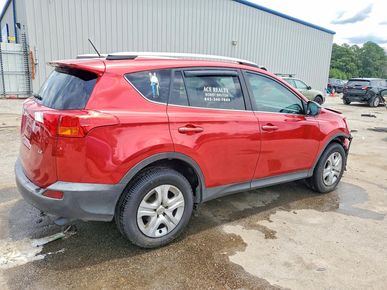 2014 Toyota Rav4 Le Burgundy vin: 2T3ZFREV1EW090227