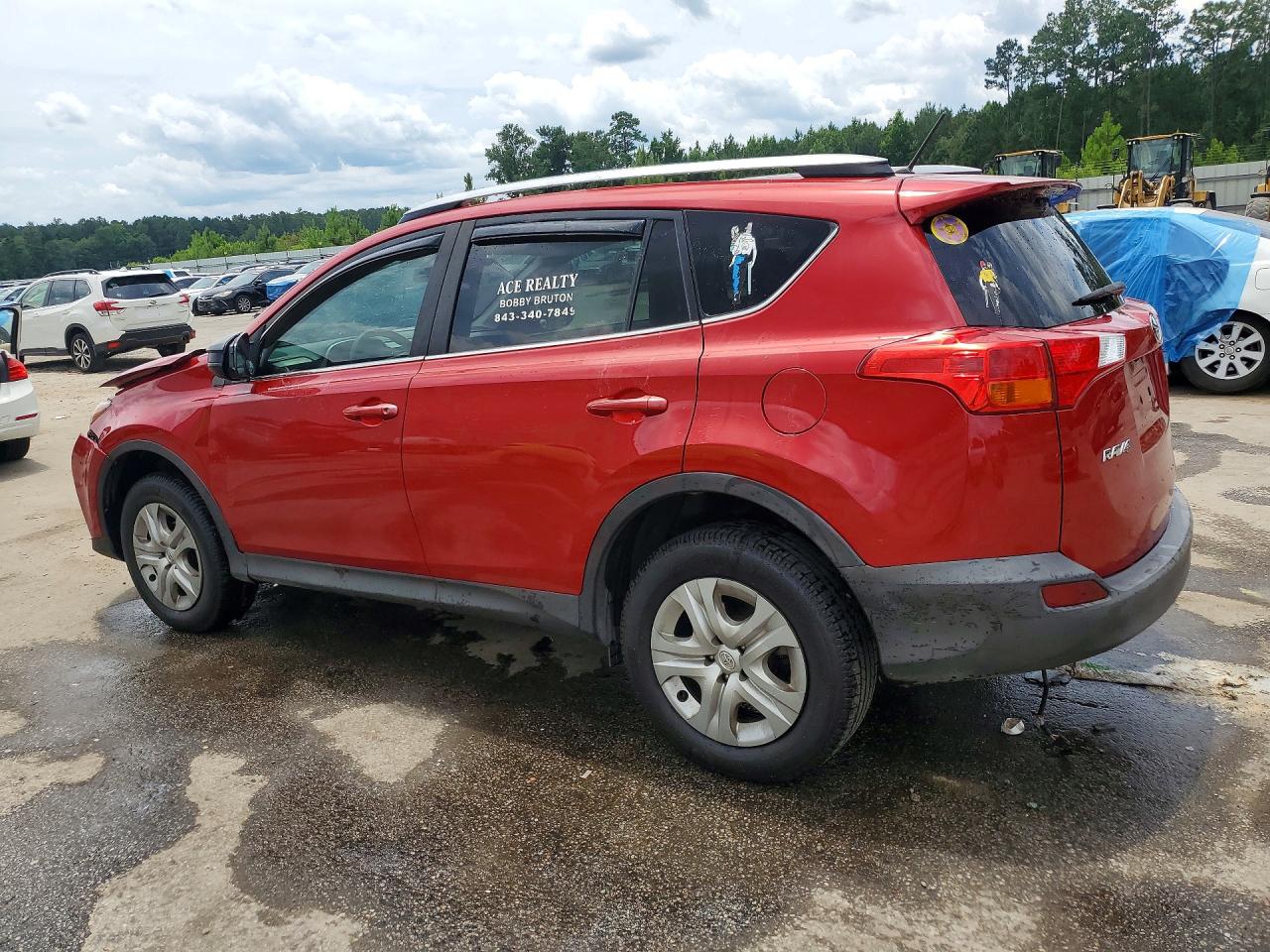 2014 Toyota Rav4 Le Burgundy vin: 2T3ZFREV1EW090227