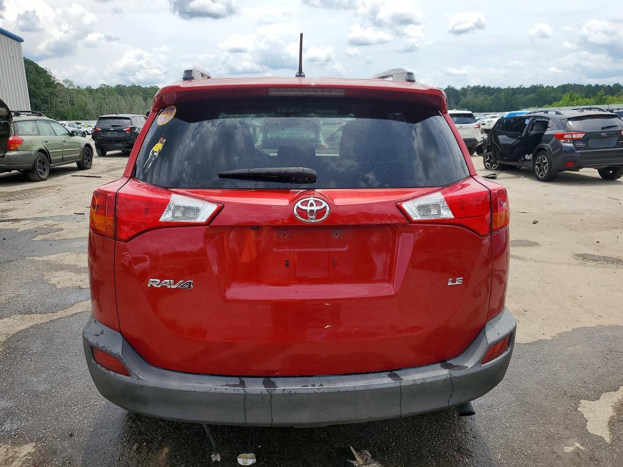 2014 Toyota Rav4 Le Burgundy vin: 2T3ZFREV1EW090227