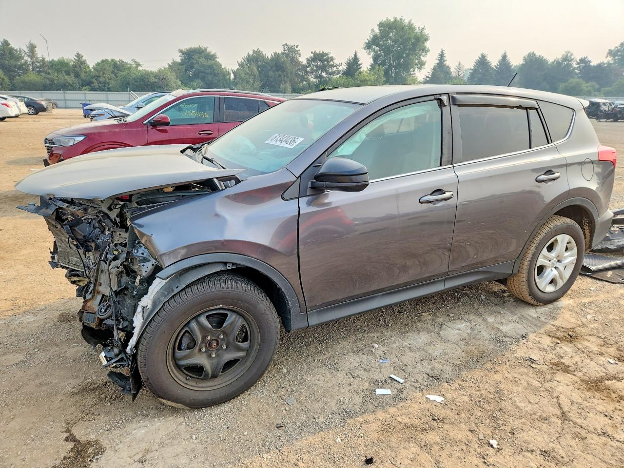 2014 Toyota Rav4 Le Gray vin: 2T3ZFREV1EW114347