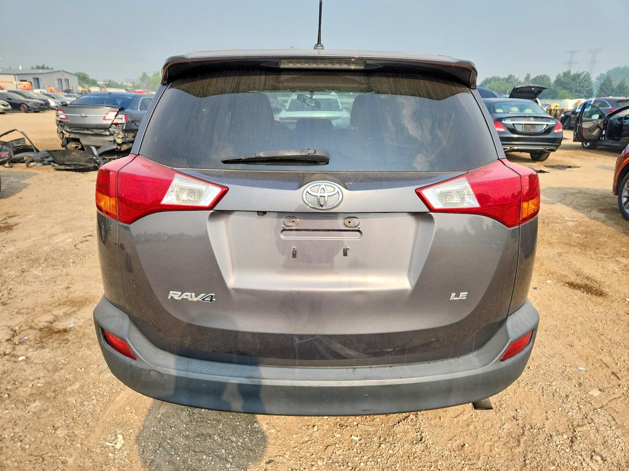 2014 Toyota Rav4 Le Gray vin: 2T3ZFREV1EW114347