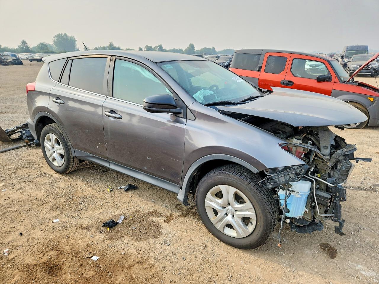 2014 Toyota Rav4 Le Gray vin: 2T3ZFREV1EW114347