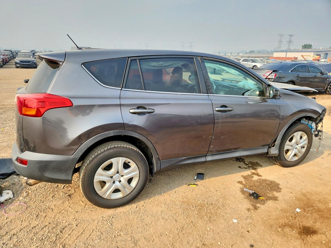 2014 Toyota Rav4 Le Gray vin: 2T3ZFREV1EW114347