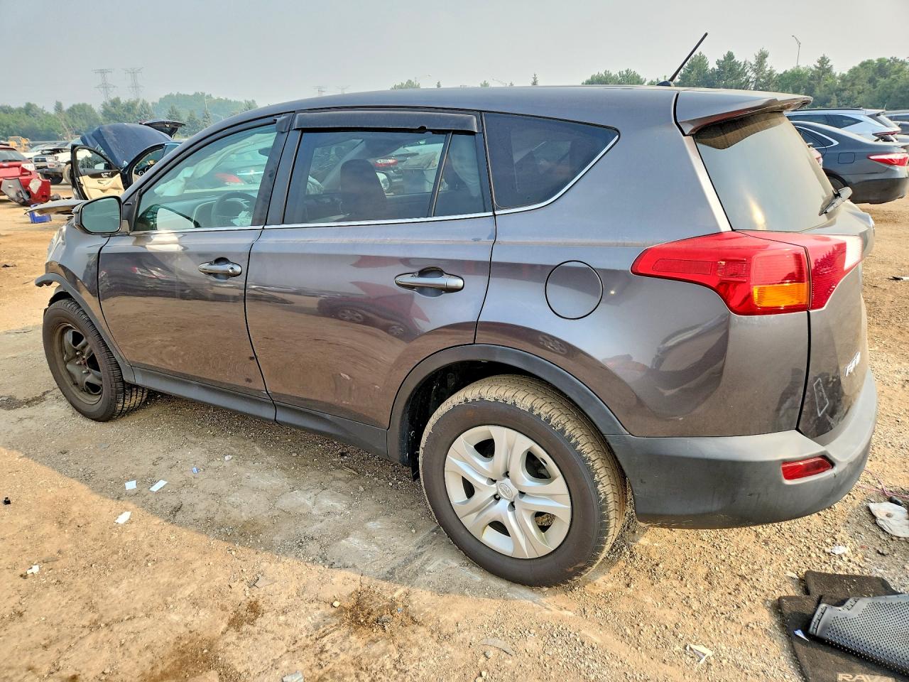 2014 Toyota Rav4 Le Gray vin: 2T3ZFREV1EW114347
