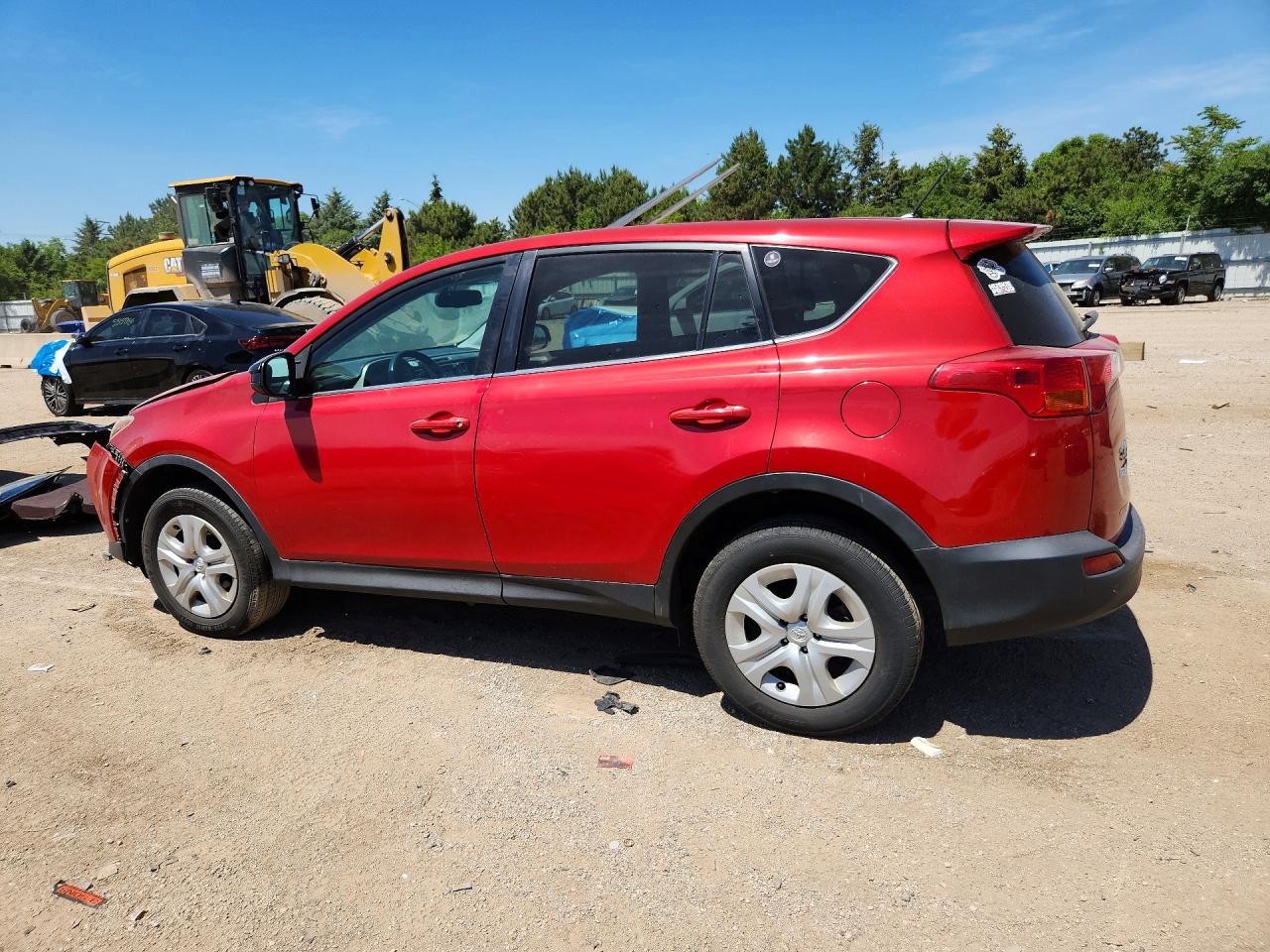 2014 Toyota Rav4 Le Red vin: 2T3ZFREV1EW118687