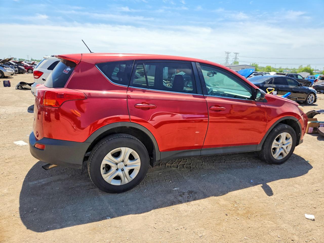 2014 Toyota Rav4 Le Red vin: 2T3ZFREV1EW118687