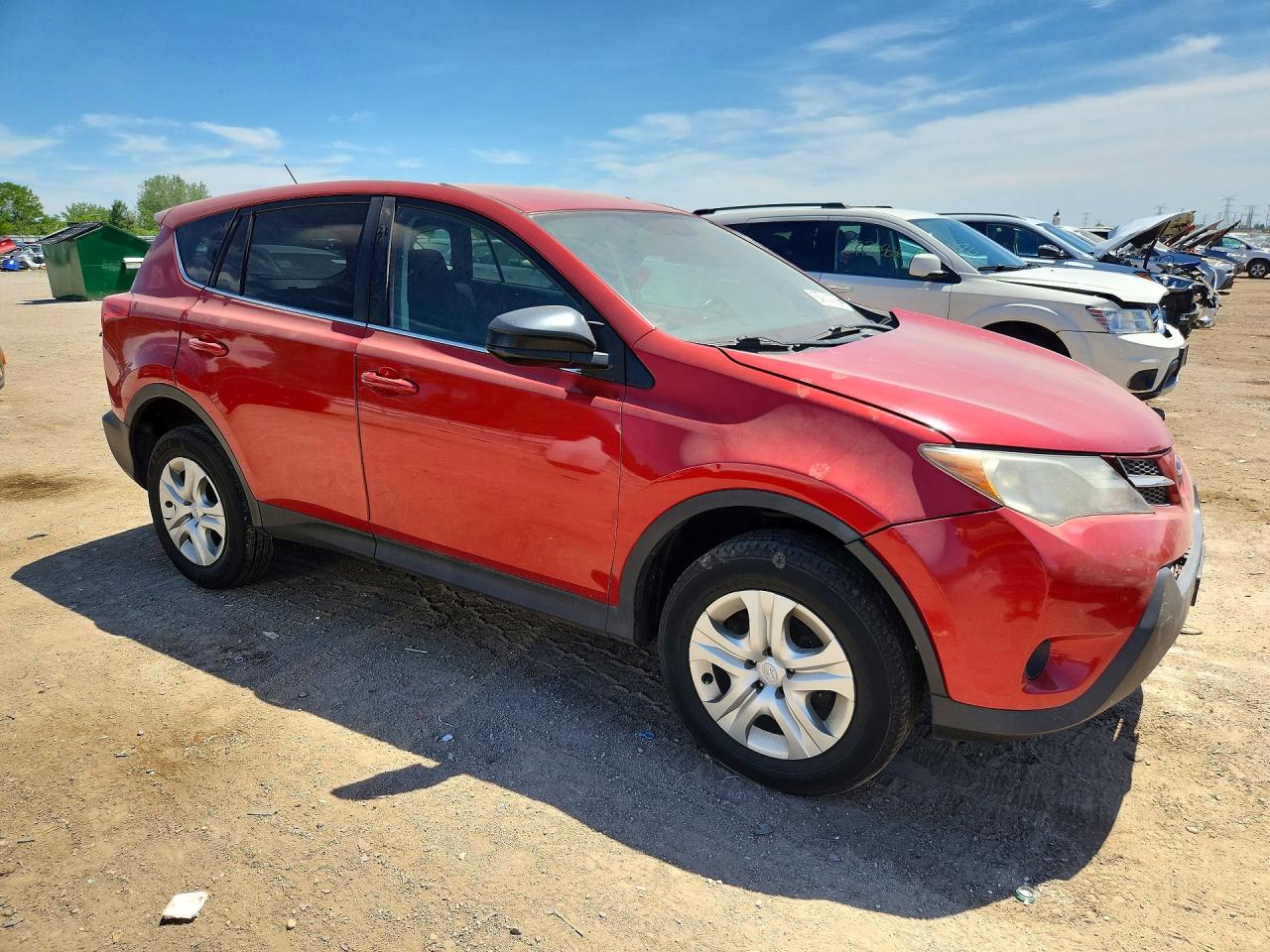 2014 Toyota Rav4 Le Red vin: 2T3ZFREV1EW118687