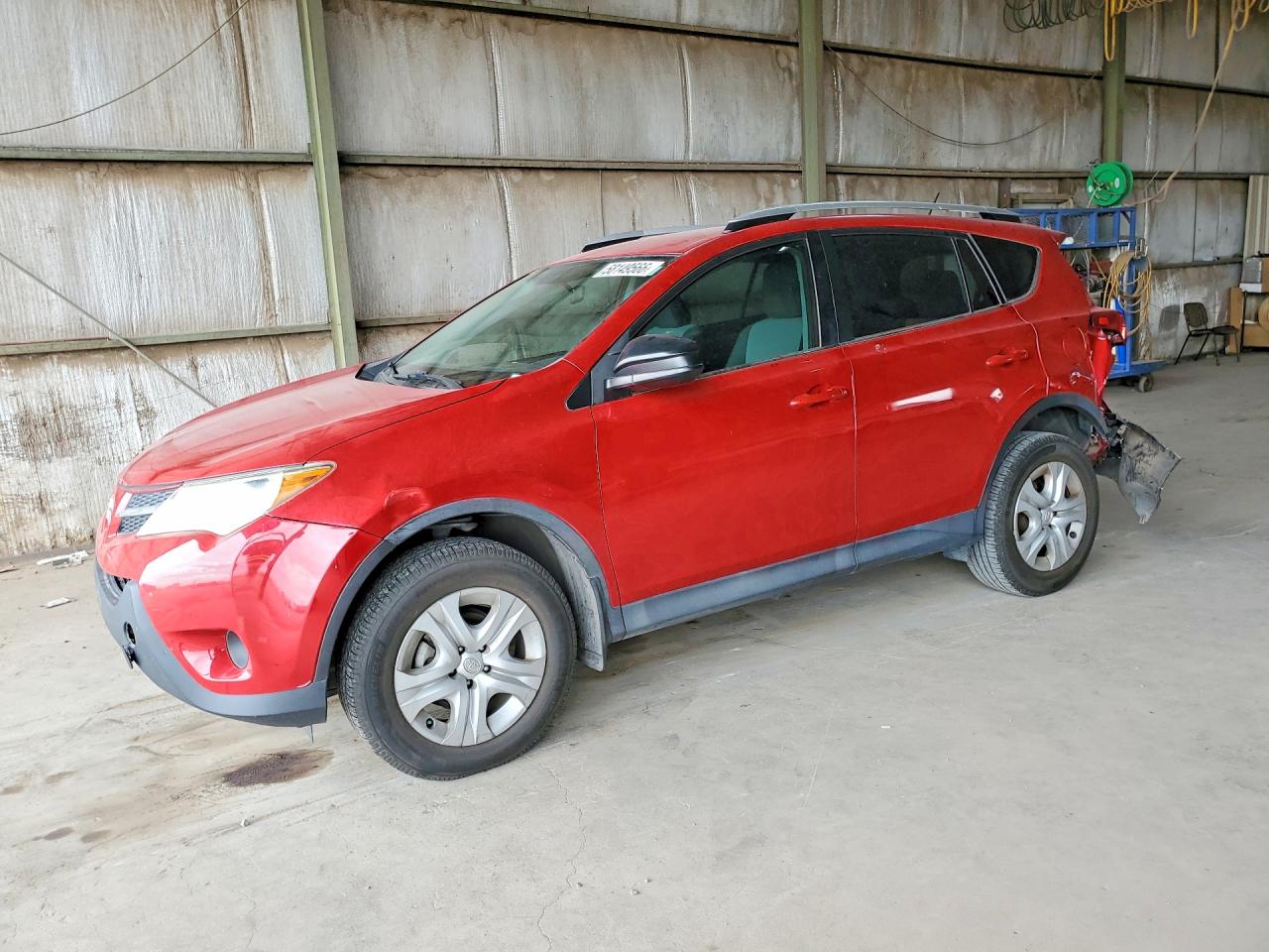 2015 Toyota Rav4 Le Красный vin: 2T3ZFREV1FW147253