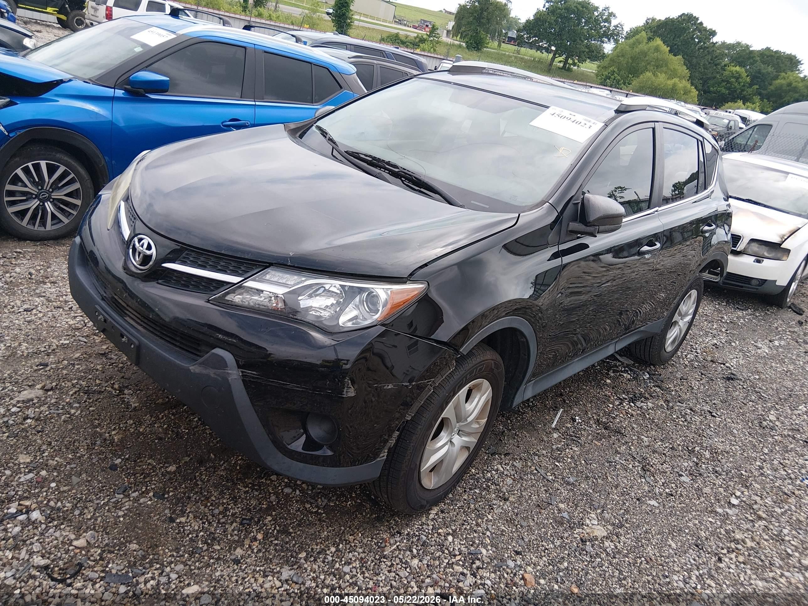 2015 Toyota Rav4 Le Black vin: 2T3ZFREV1FW156115