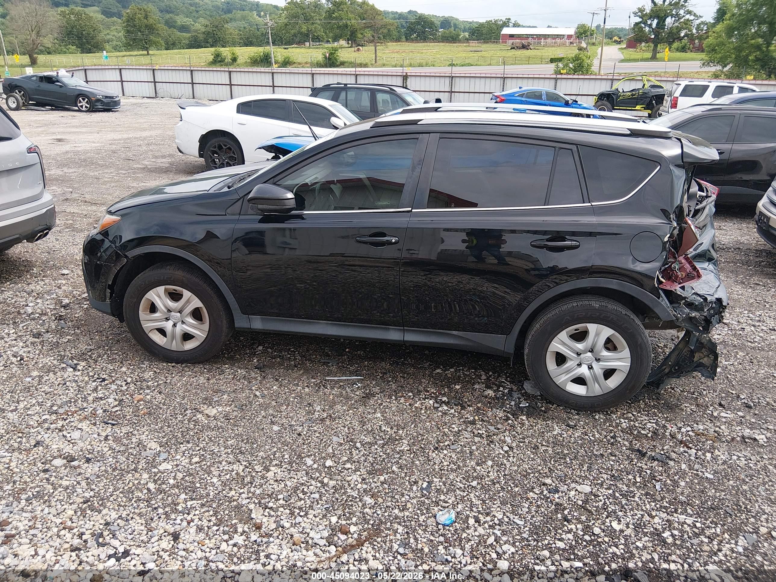 2015 Toyota Rav4 Le Black vin: 2T3ZFREV1FW156115