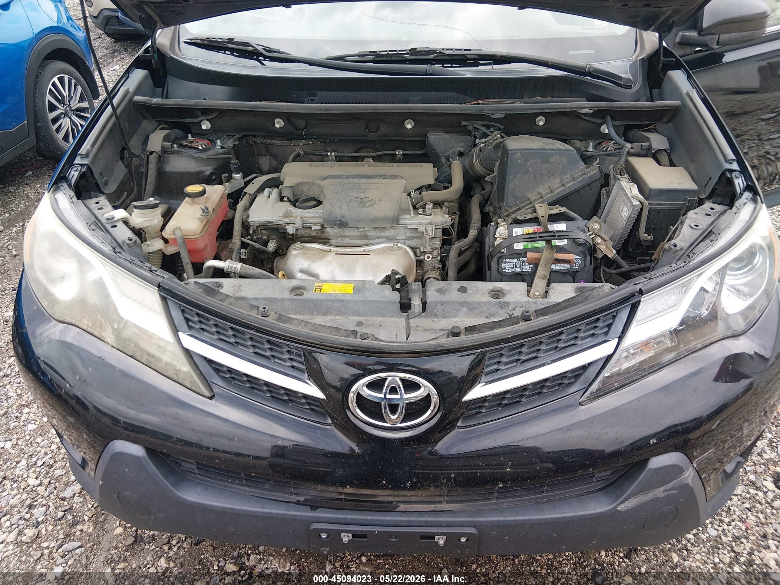 2015 Toyota Rav4 Le Black vin: 2T3ZFREV1FW156115