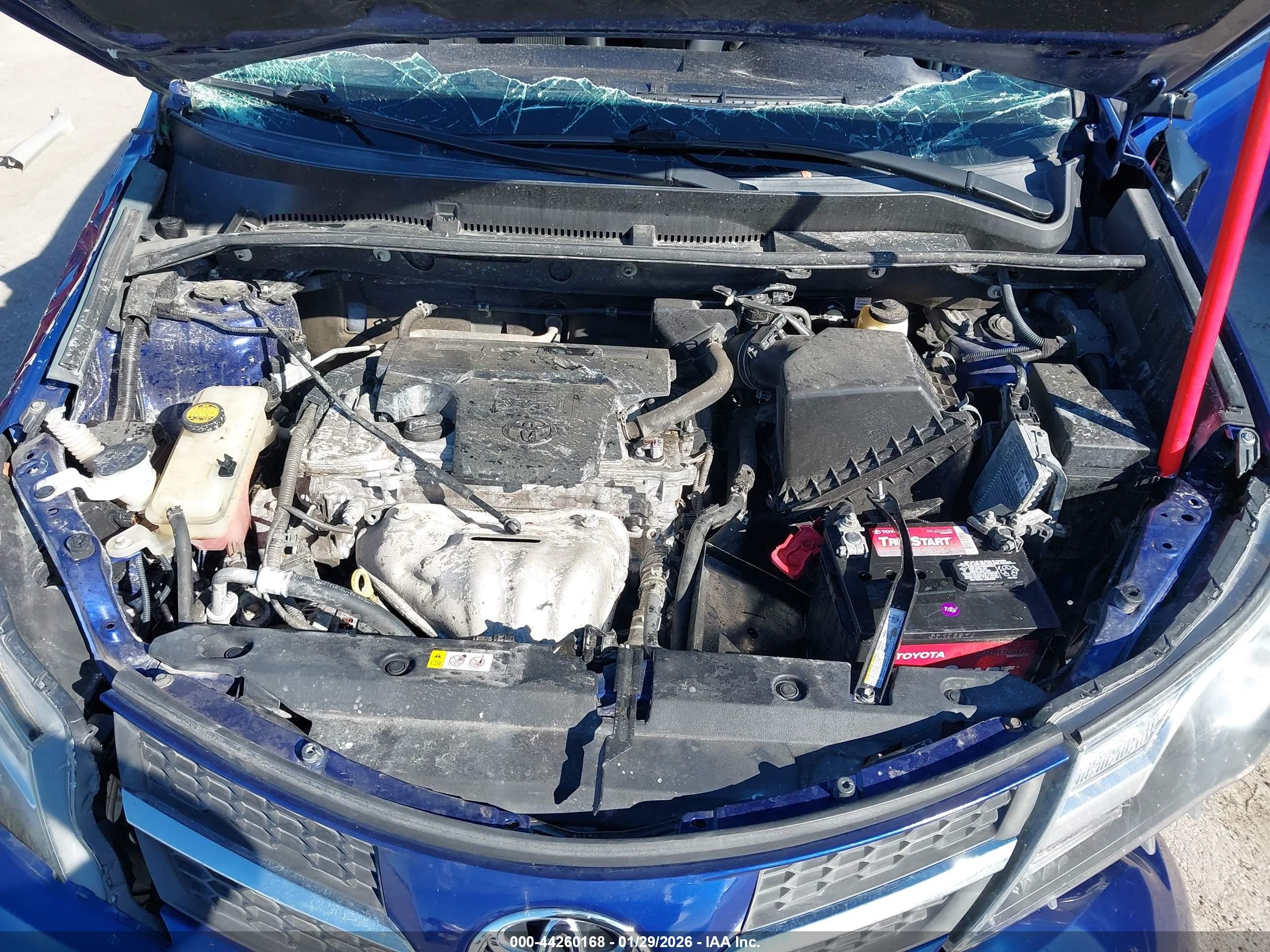 2015 Toyota Rav4 Le Blue vin: 2T3ZFREV1FW194704