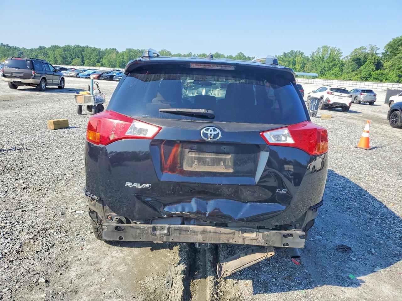 2013 Toyota Rav4 Le Black vin: 2T3ZFREV2DW011209