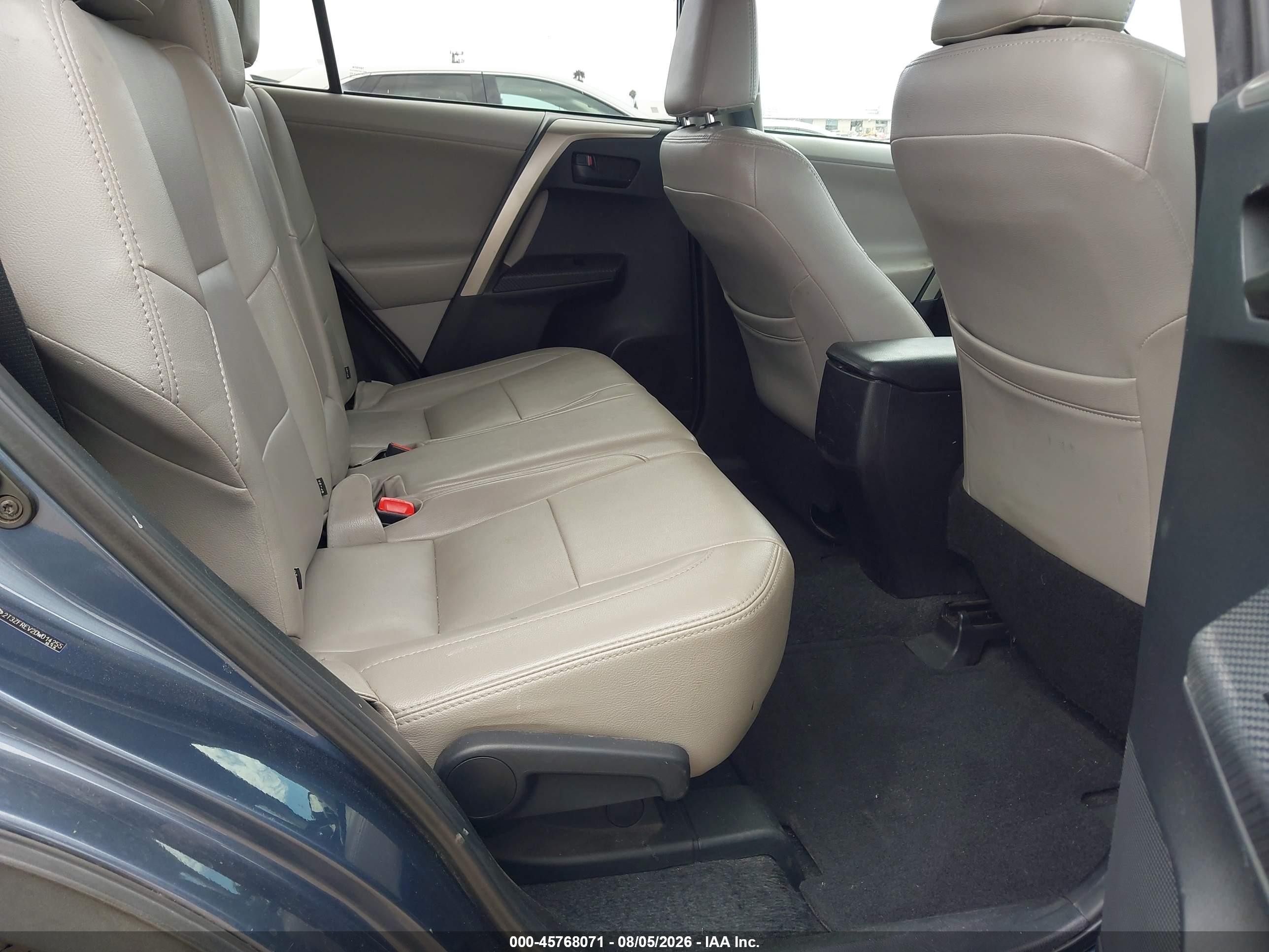2013 Toyota Rav4 Le Blue vin: 2T3ZFREV2DW014255