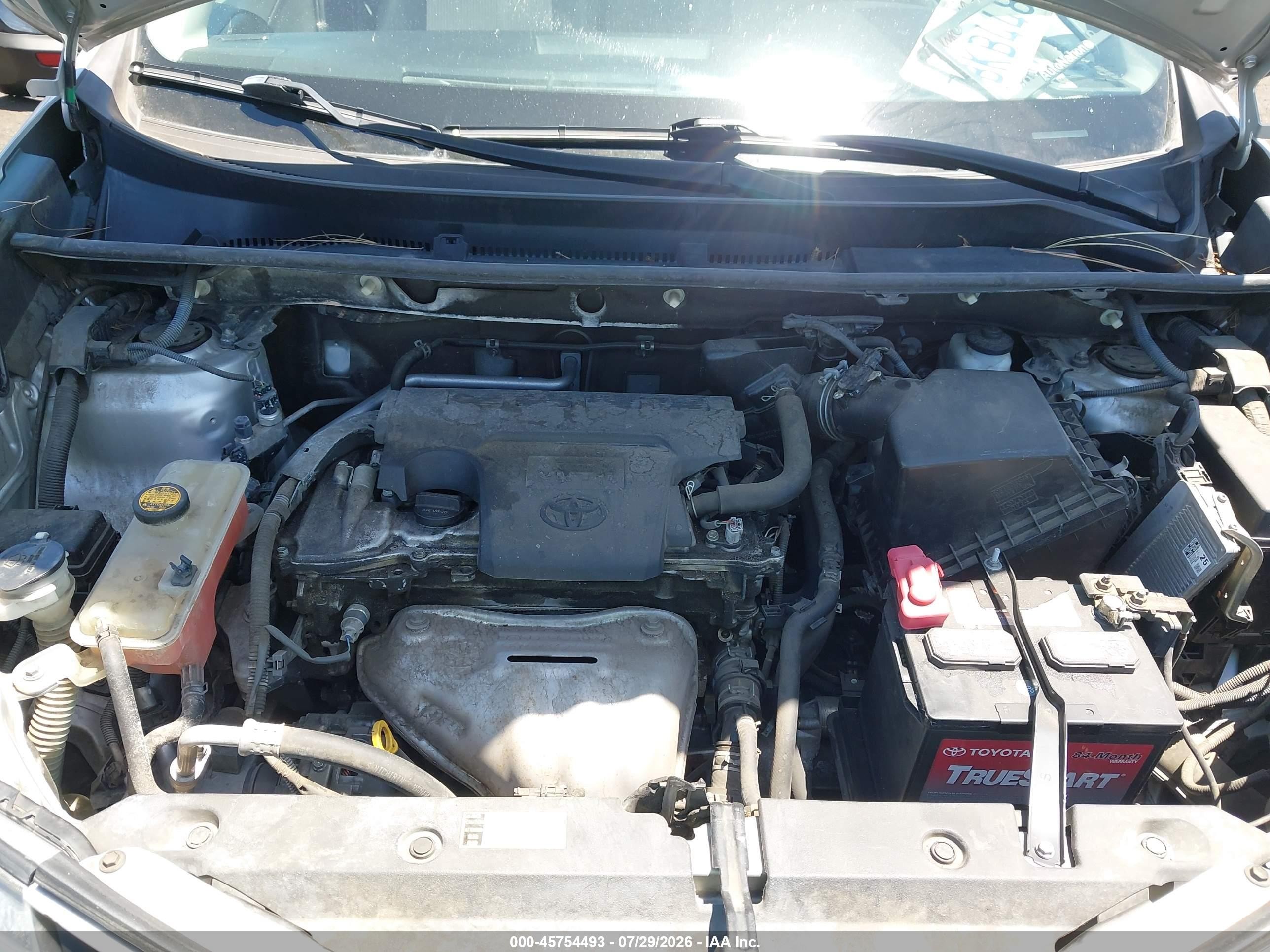 2013 Toyota Rav4 Le Silver vin: 2T3ZFREV2DW033839