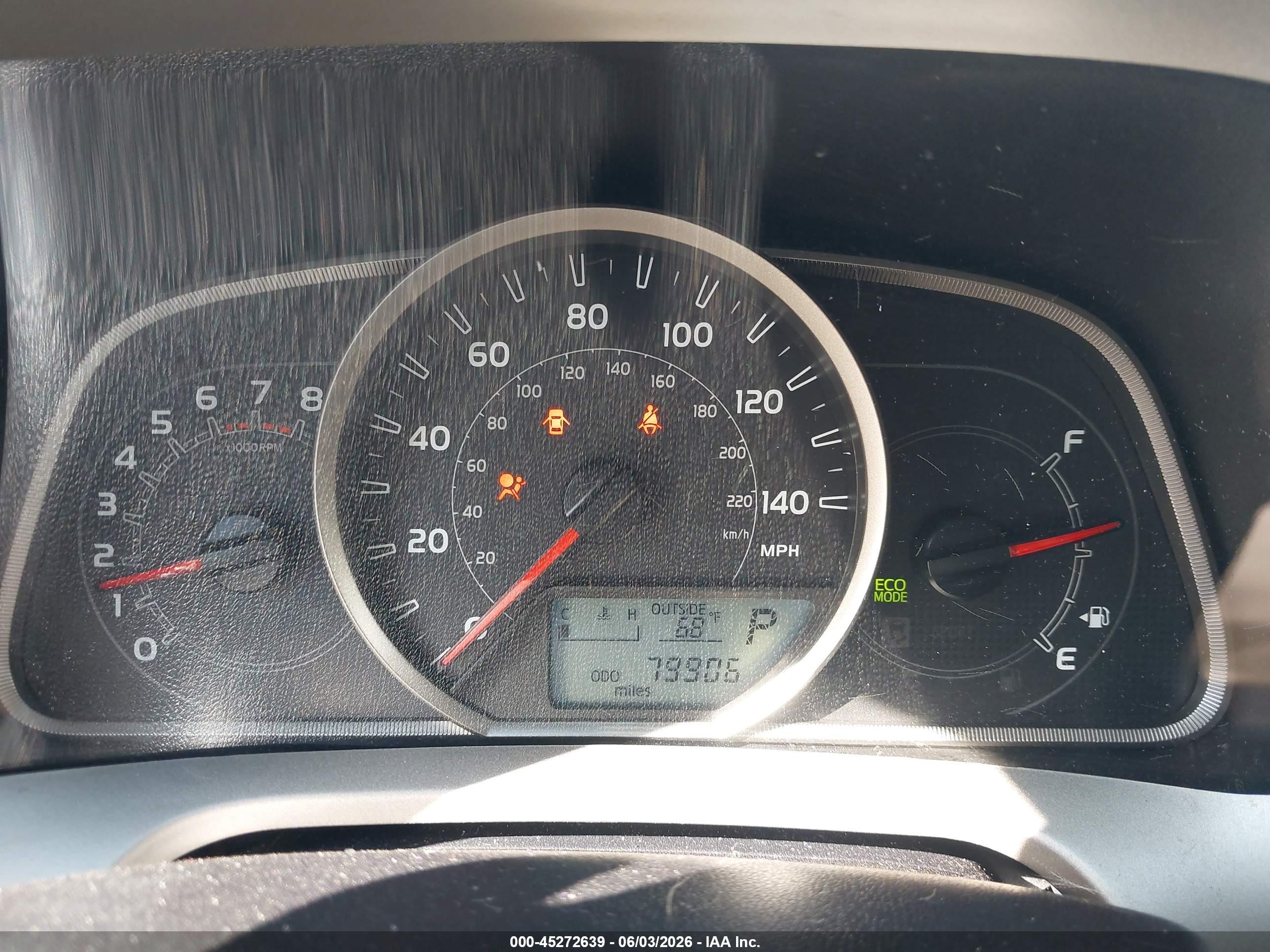 2014 Toyota Rav4 Le Blue vin: 2T3ZFREV2EW106841