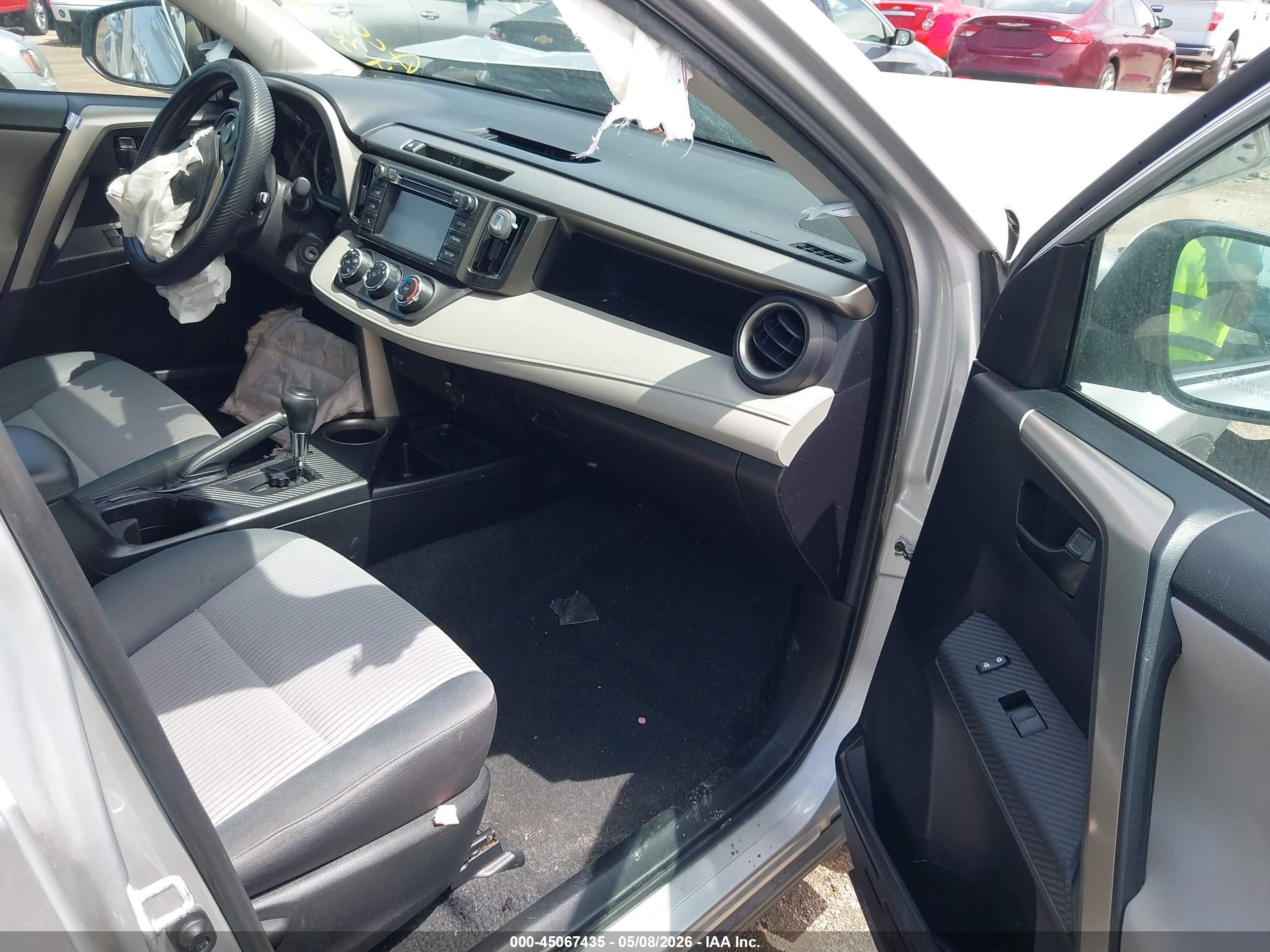 2014 Toyota Rav4 Le Silver vin: 2T3ZFREV2EW129777