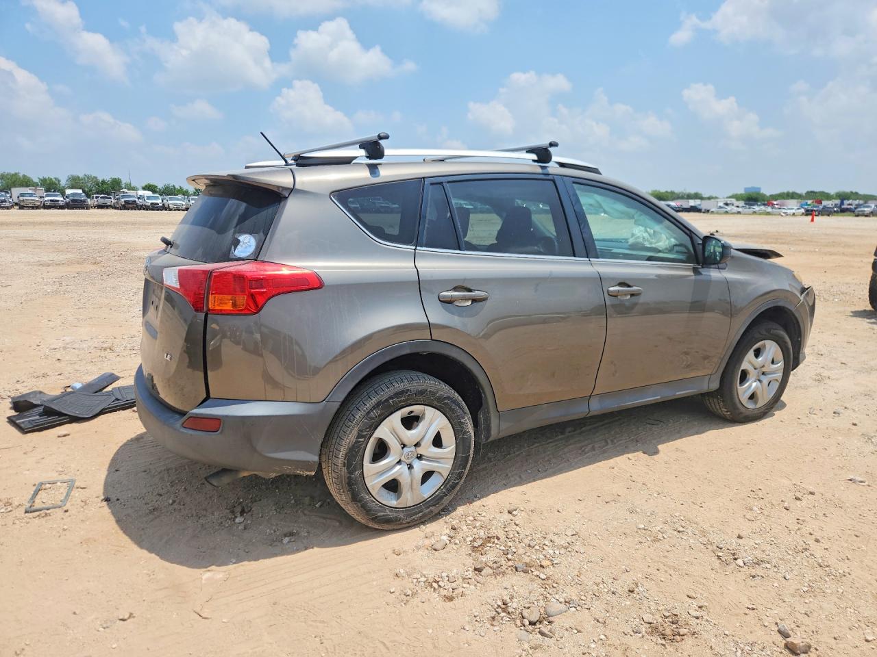 2015 Toyota Rav4 Le Серый vin: 2T3ZFREV2FW143065