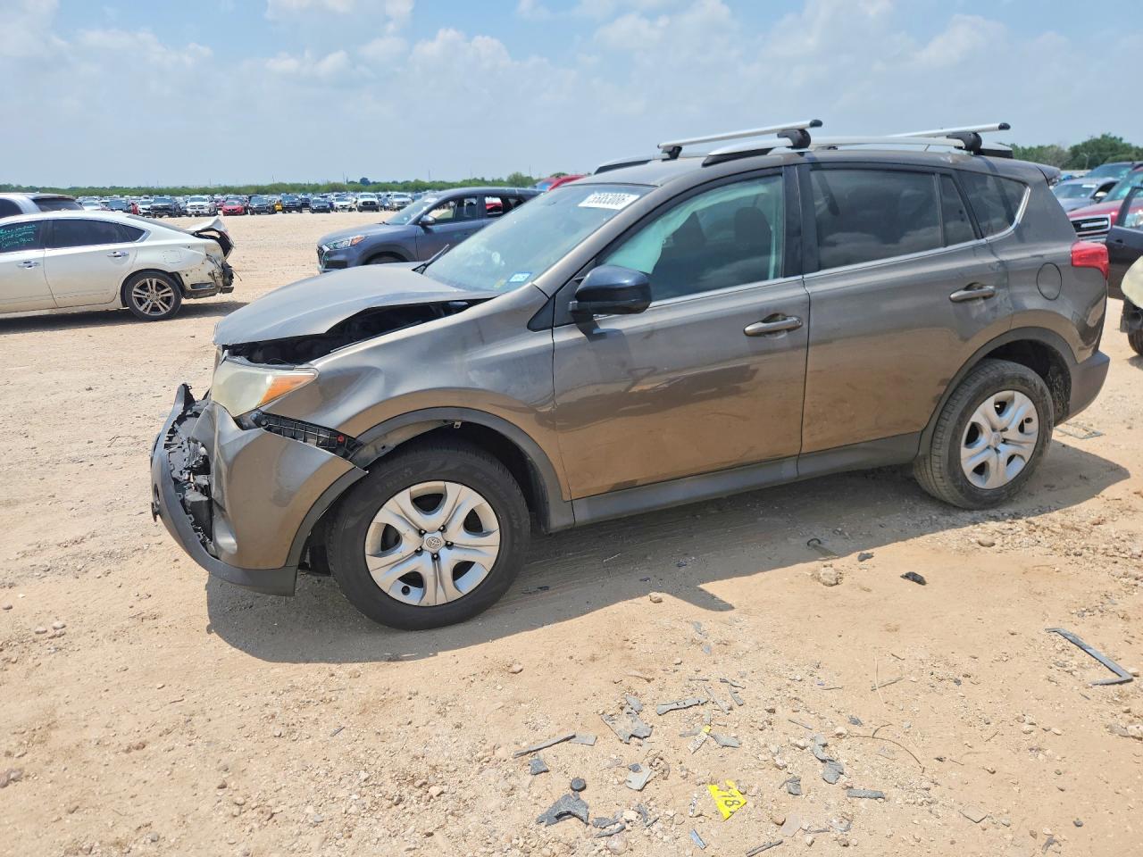2015 Toyota Rav4 Le Gray vin: 2T3ZFREV2FW143065