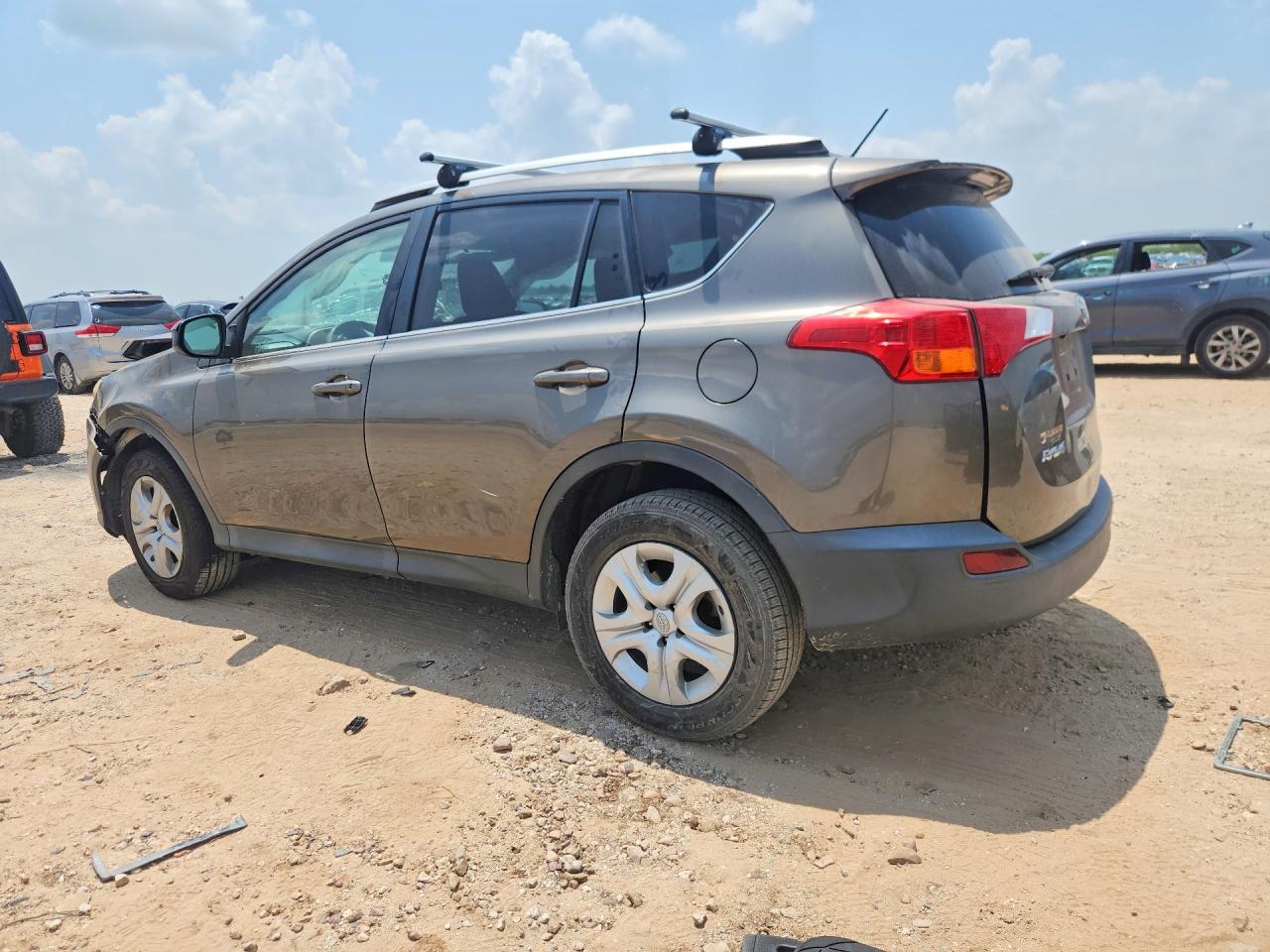 2015 Toyota Rav4 Le Серый vin: 2T3ZFREV2FW143065