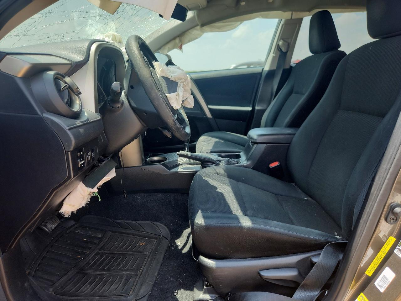 2015 Toyota Rav4 Le Серый vin: 2T3ZFREV2FW143065