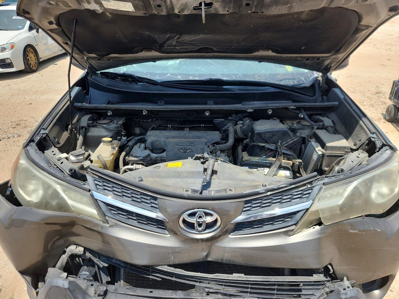 2015 Toyota Rav4 Le Серый vin: 2T3ZFREV2FW143065